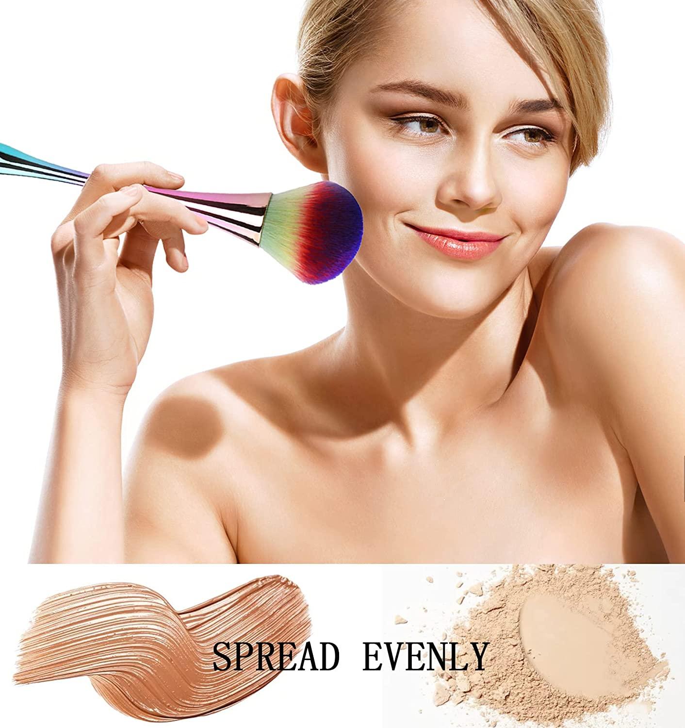 Large Powder Mineral Brush Nail Art Dust Brush Foundation Makeup Brush