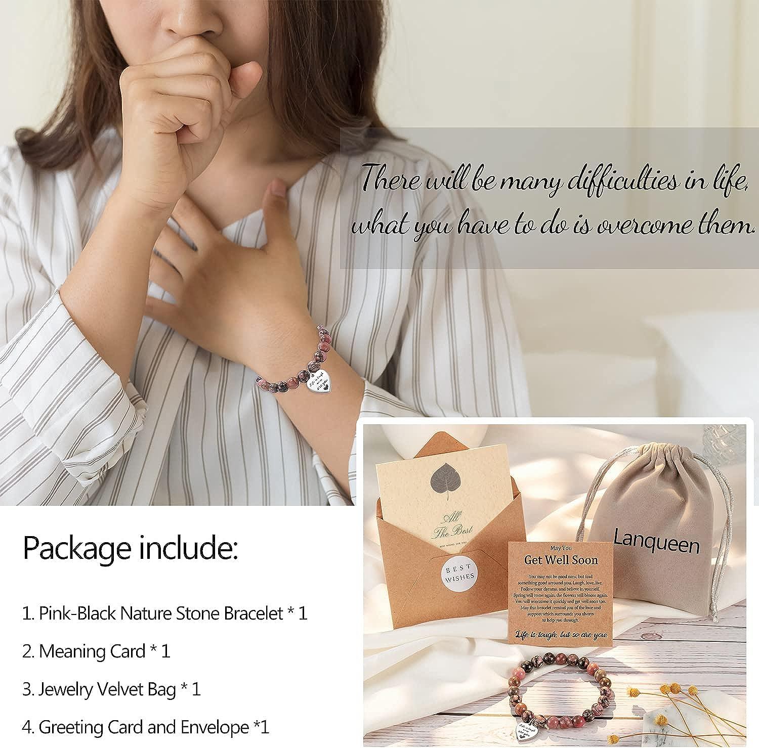 Get Well Soon Bracelet, Get Well Gifts for Women After Surgery