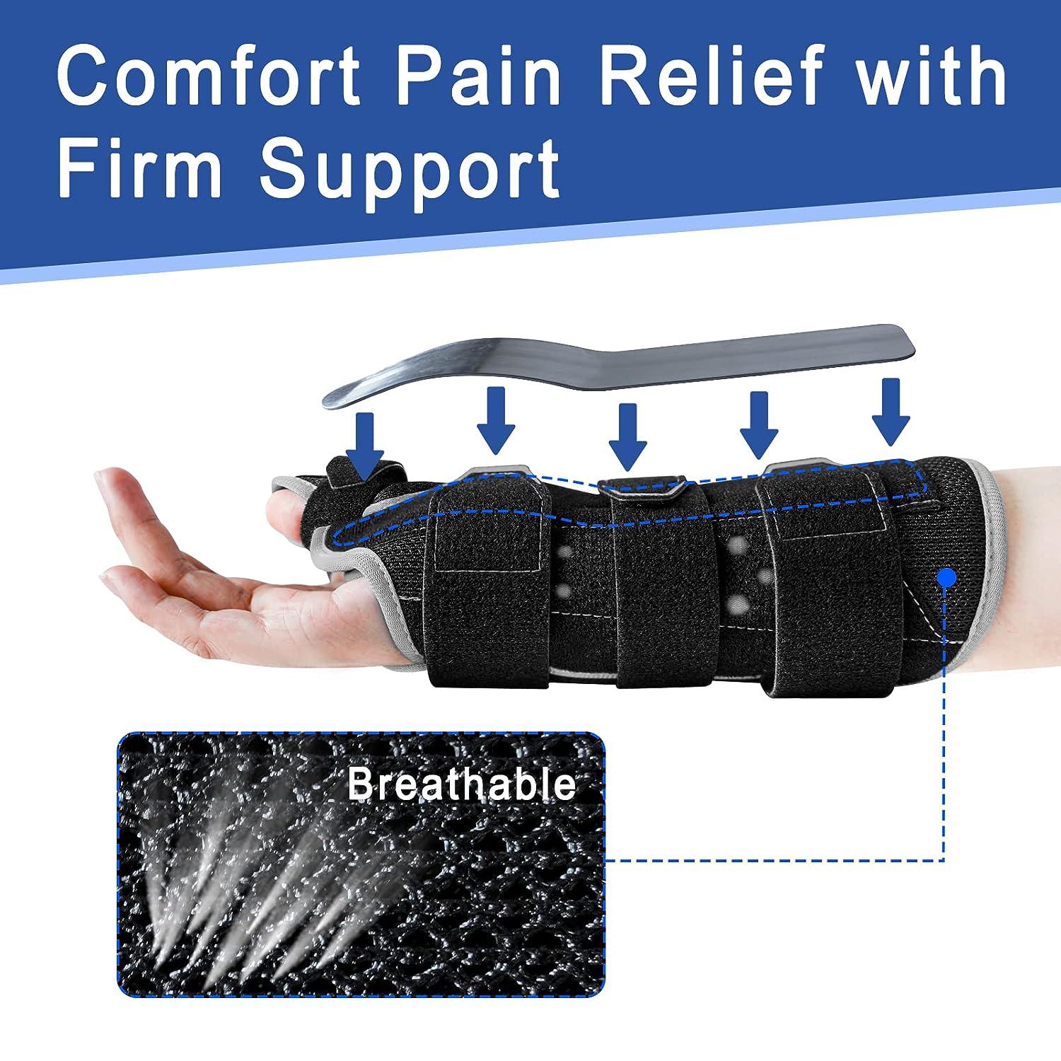 T TIMTAKBO Thumb Spica Splint Wrist Brace Carpal Tunnel Wrist and Thumb