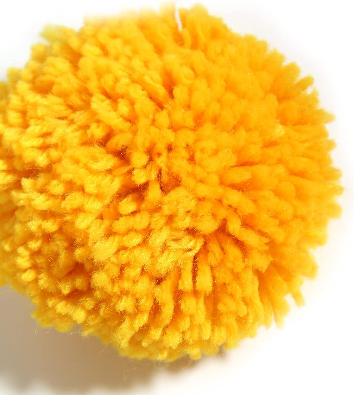 10 Pcs Large Yarn Pom Poms-3 Inch Made to Order Acrylic Yarn Balls for Hats  Or Party Decorations-DIY Craft Pompoms (Mixed 3inch) Mixed 3inch