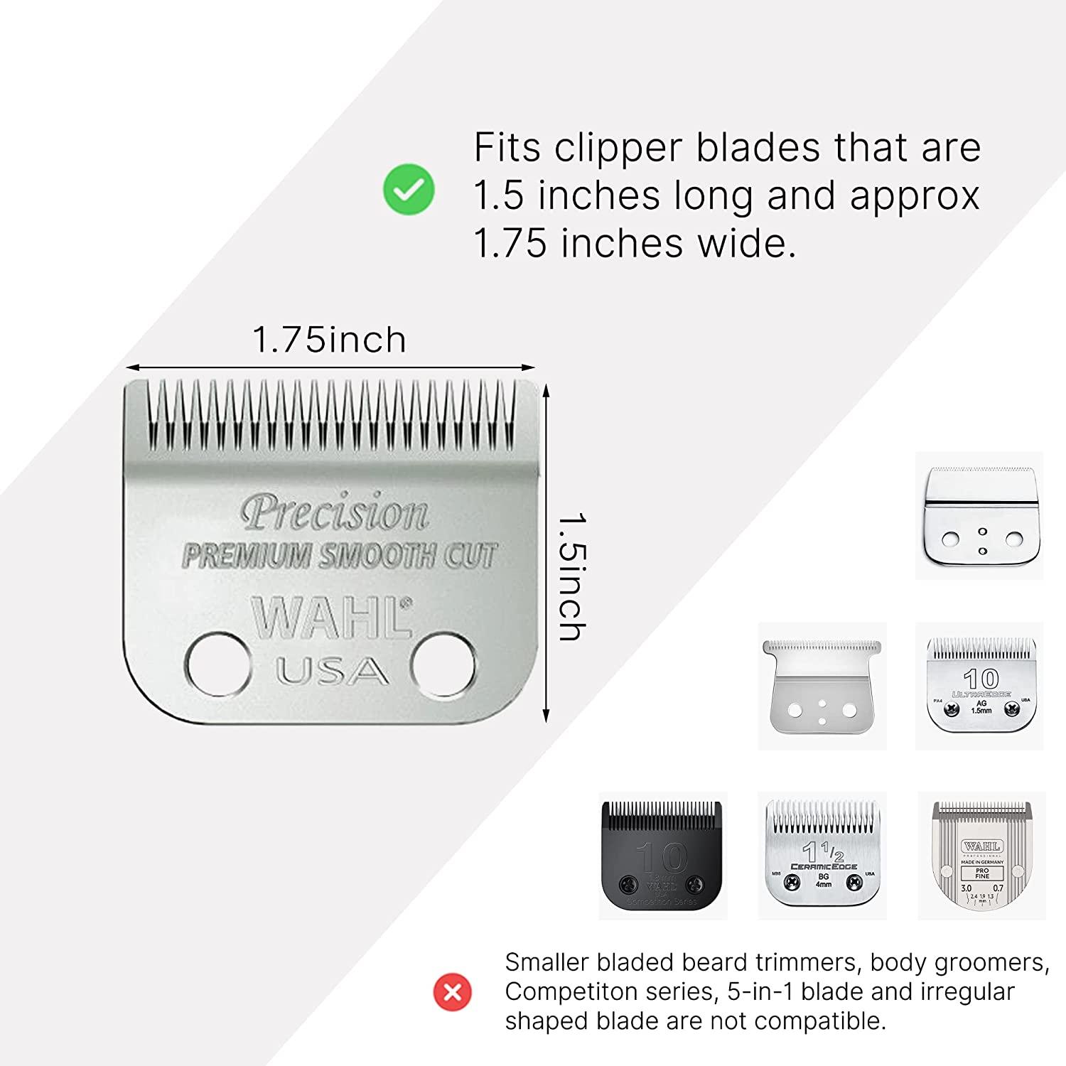 Clipper Guards, Hair Clipper Guide Combs Premium for Wahl Clippers Mega