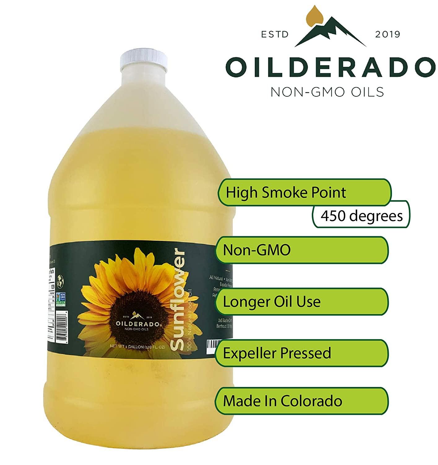 Oilderado Sunflower Oil, Naturally Expeller Pressed, NonGMO Certified