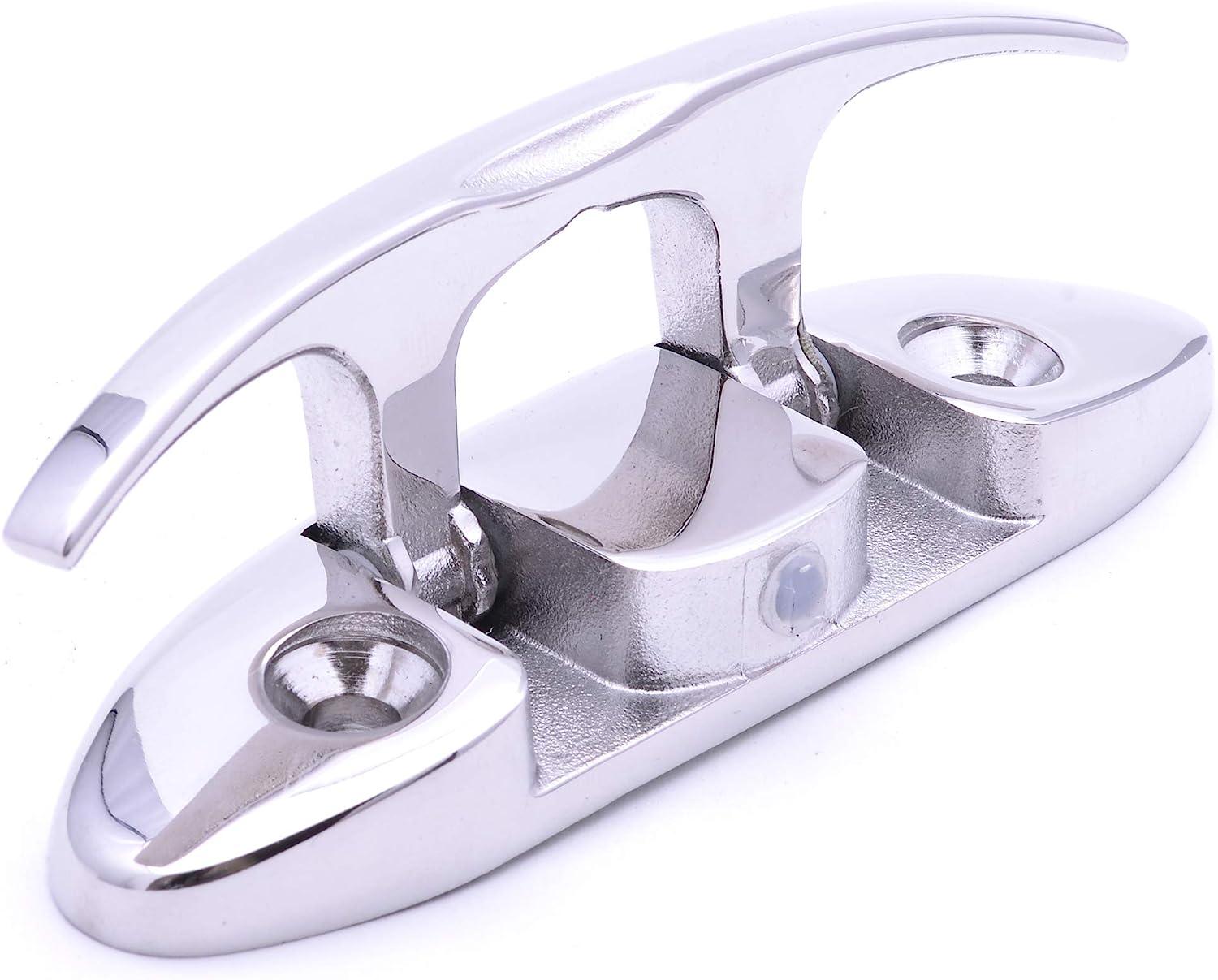 Boat Flip Up Cleat Marine Grade 316 Stainless Steel Boat Folding Cleat