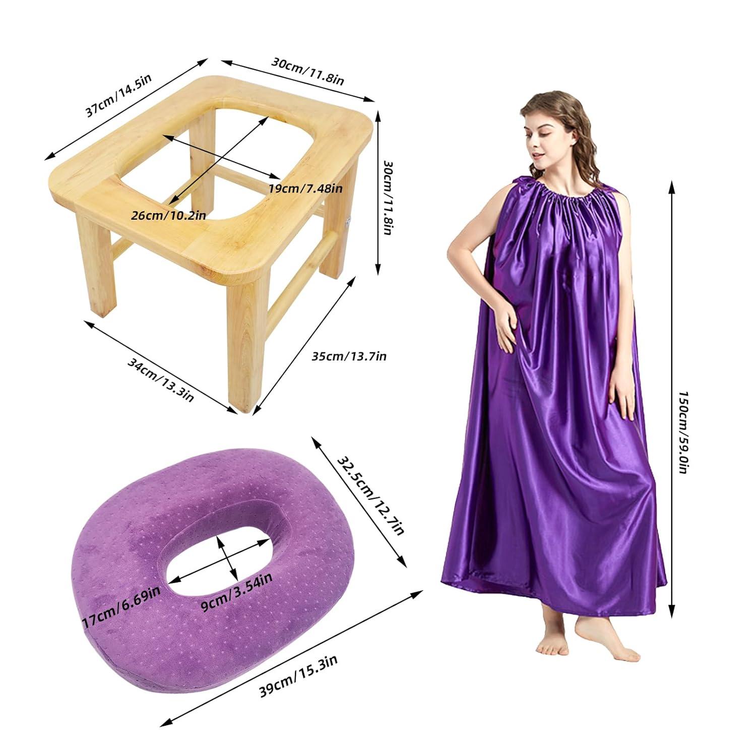 Aifa Yoni Stea Gown, Sauna Stea Cloak, Full Body Covering Bath Robe