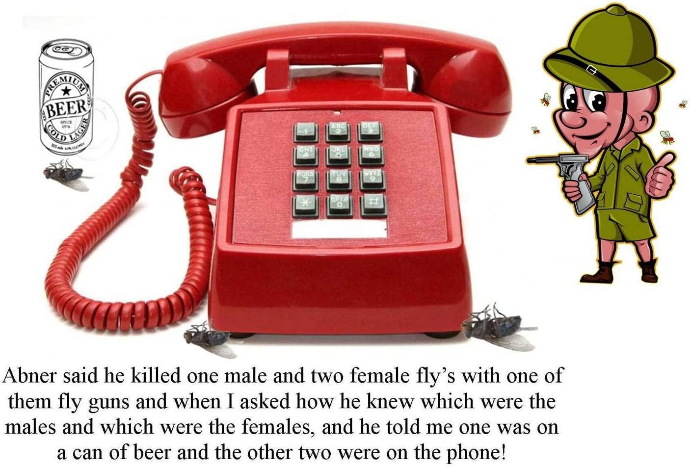 SpringLoaded Fly Swatter Gun Effective Pest Control Tool