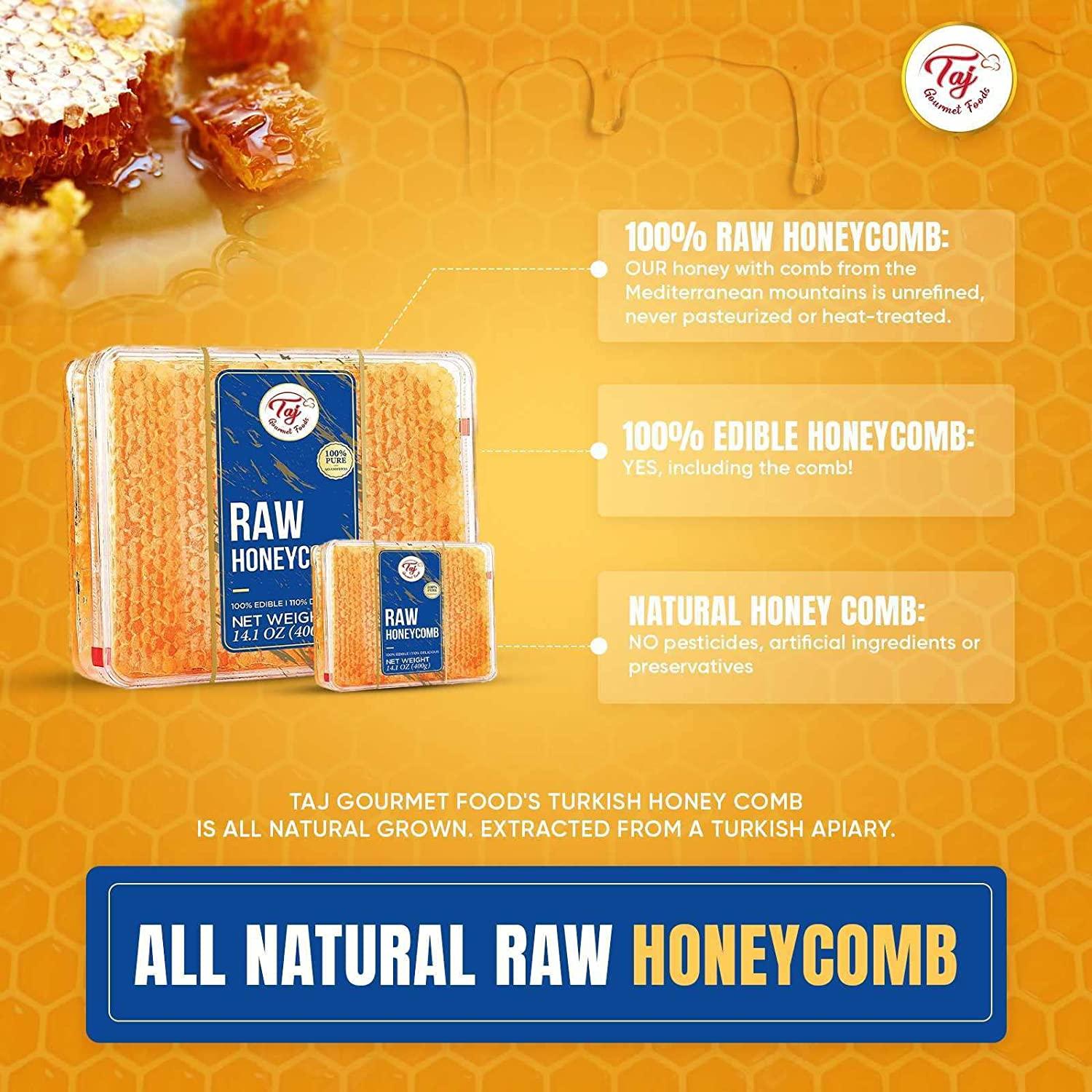 Great Bazaar 100 Pure Turkish Raw Raw Edible Honey with
