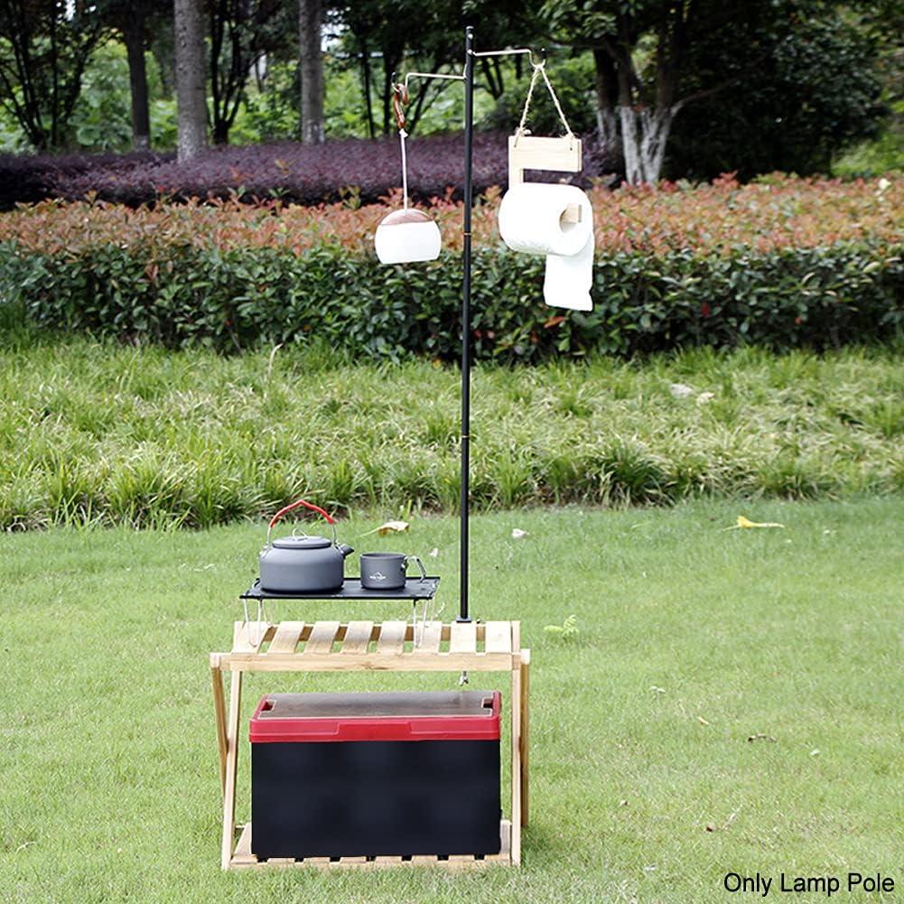 Camping lantern pole discount