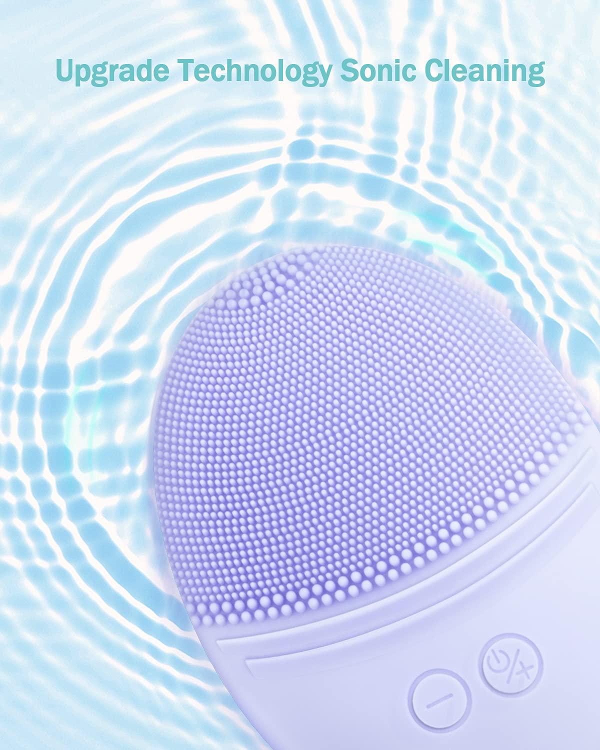 EZBASICS Facial Cleansing Brush Made with Ultra Hygienic Soft Silicone
