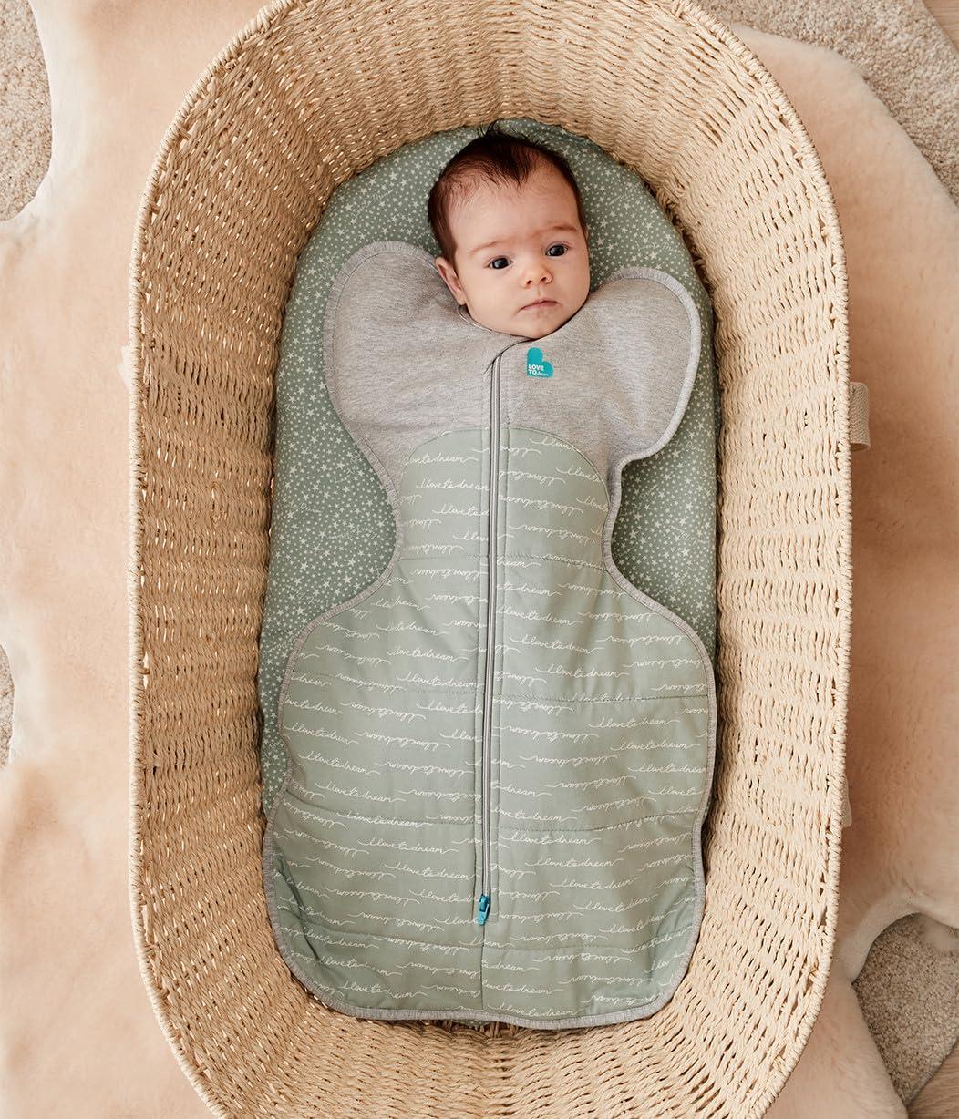 Love To Dream Swaddle UP Baby Sleeping Bag Blue Medium,