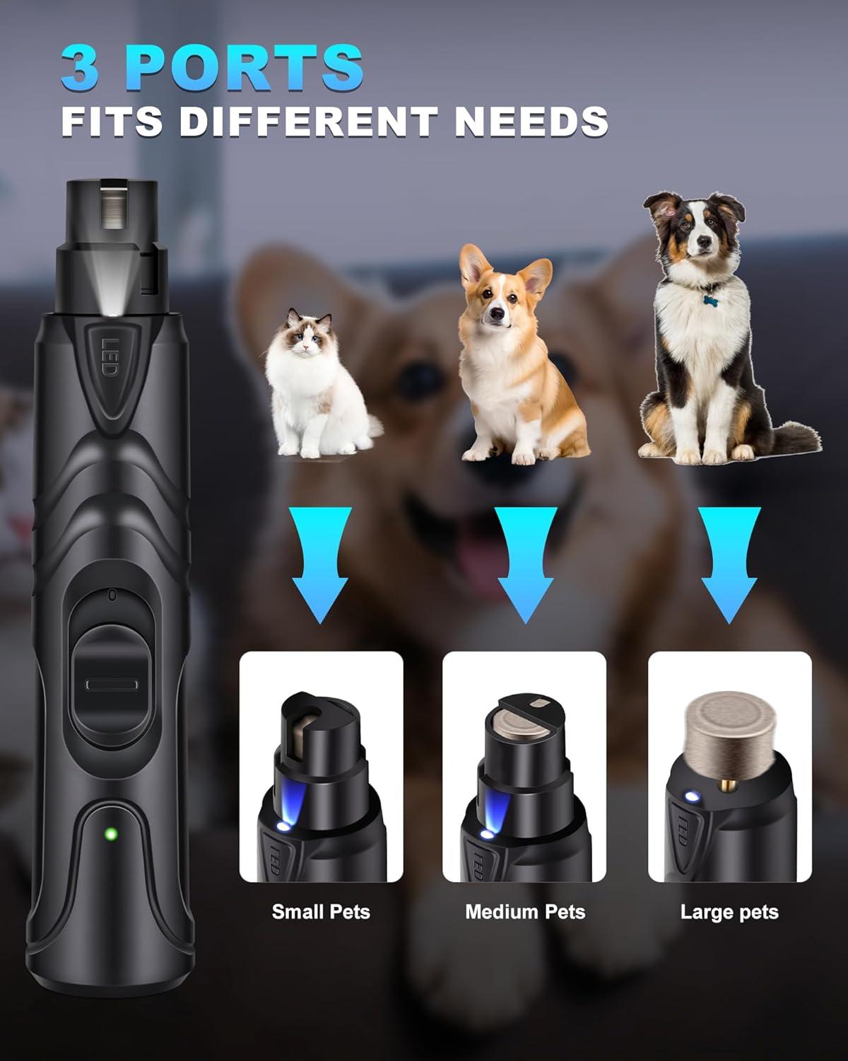 Dog Nail Grinder Replacement Head - Pet Nail Grinder Diamond Tip For