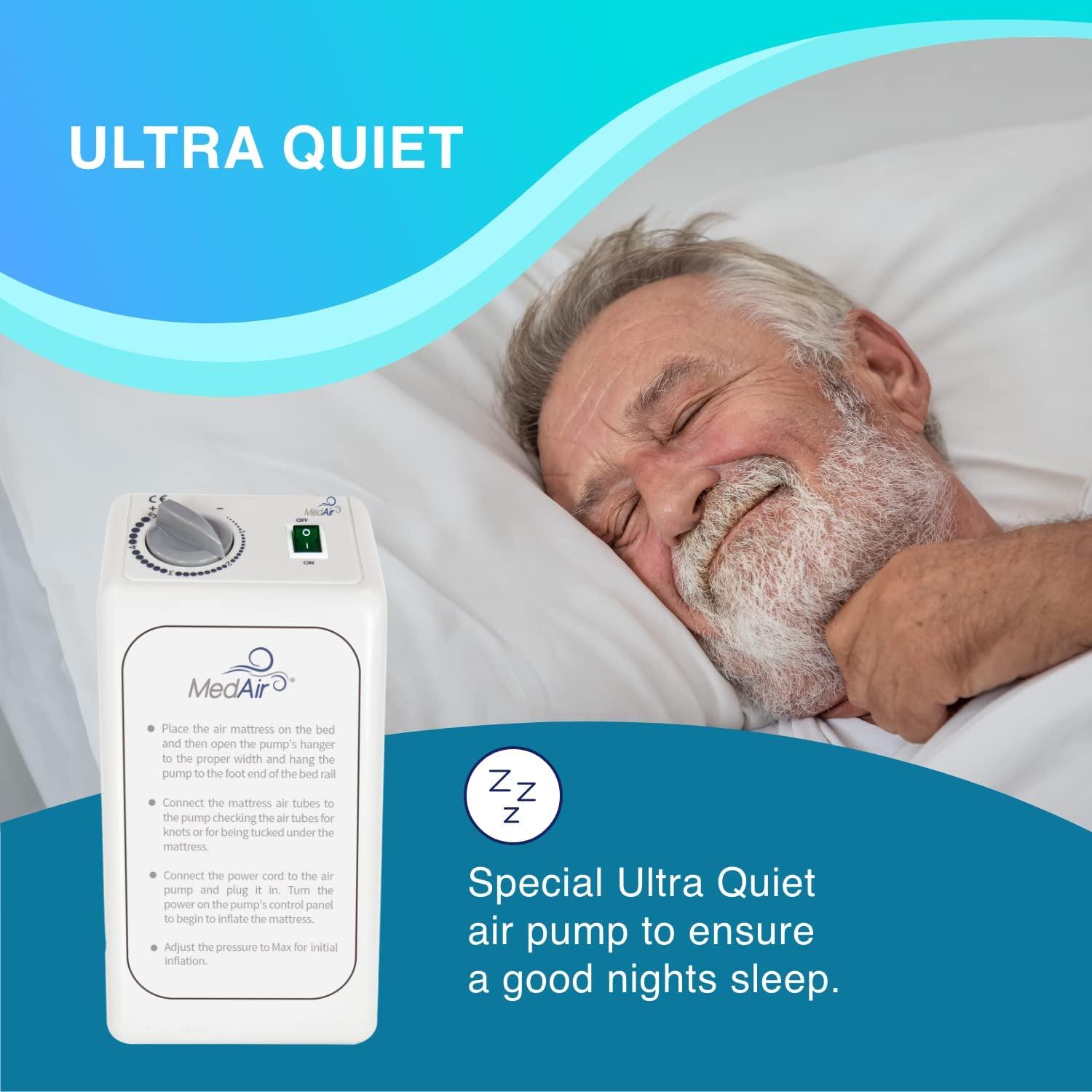 MedVance Premium Alternating Air Pressure Mattress Pad with Ultra Quiet