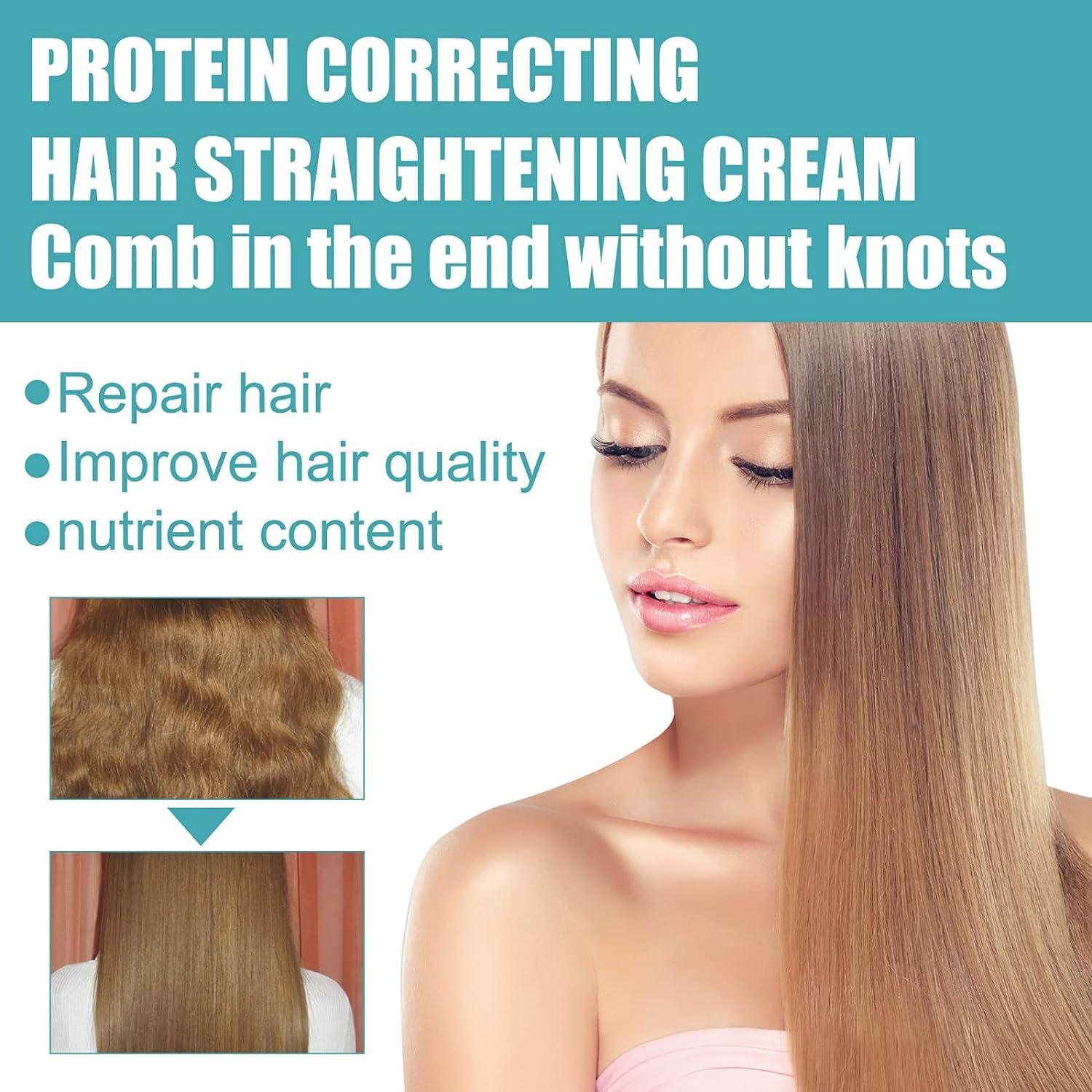 EDSN Protein Correcting Hair Straightener Cream Silk and Gloss
