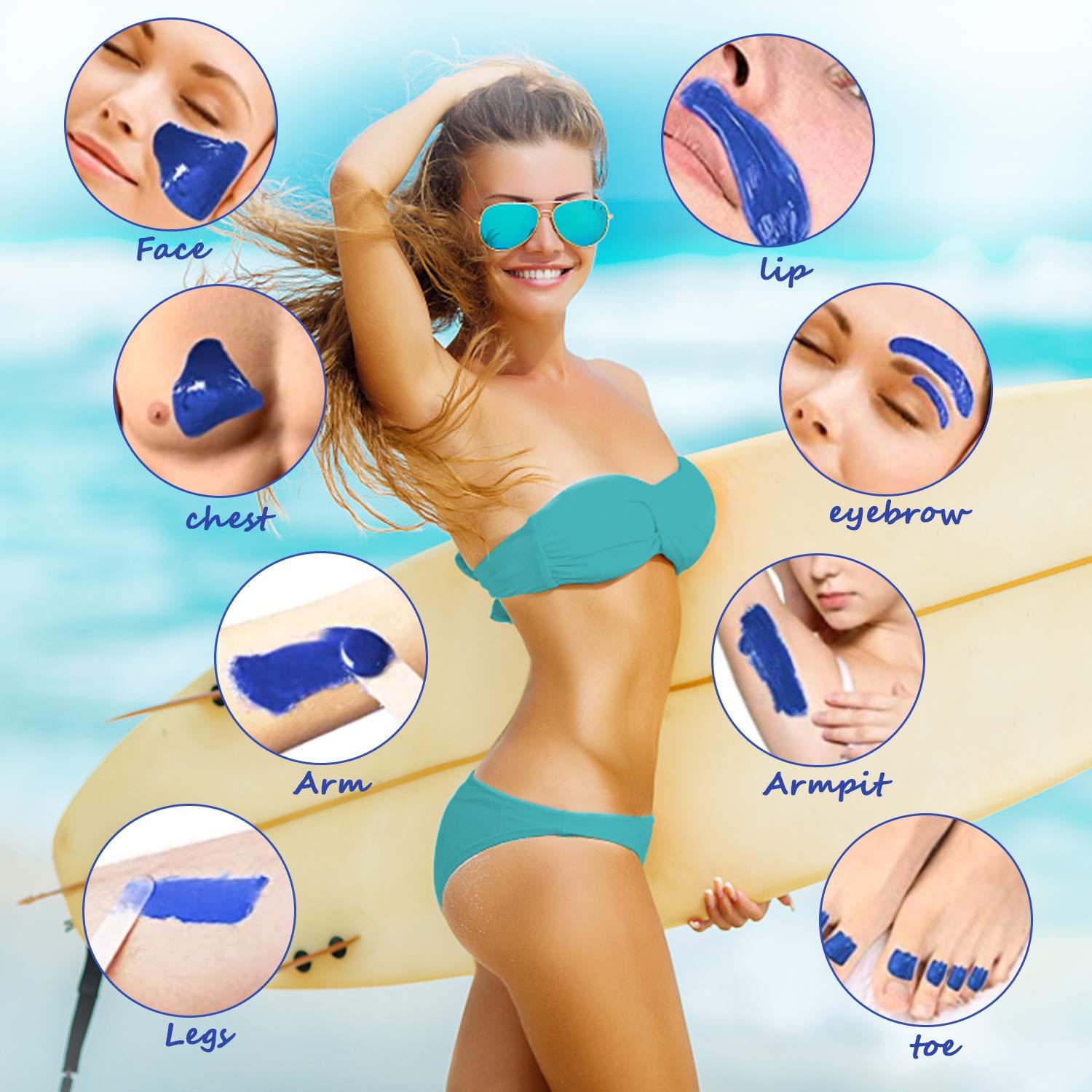 Easkep Waxing Kit, Wax Kit For Hair Reoval, 6 Adjustable Teperature - View #5