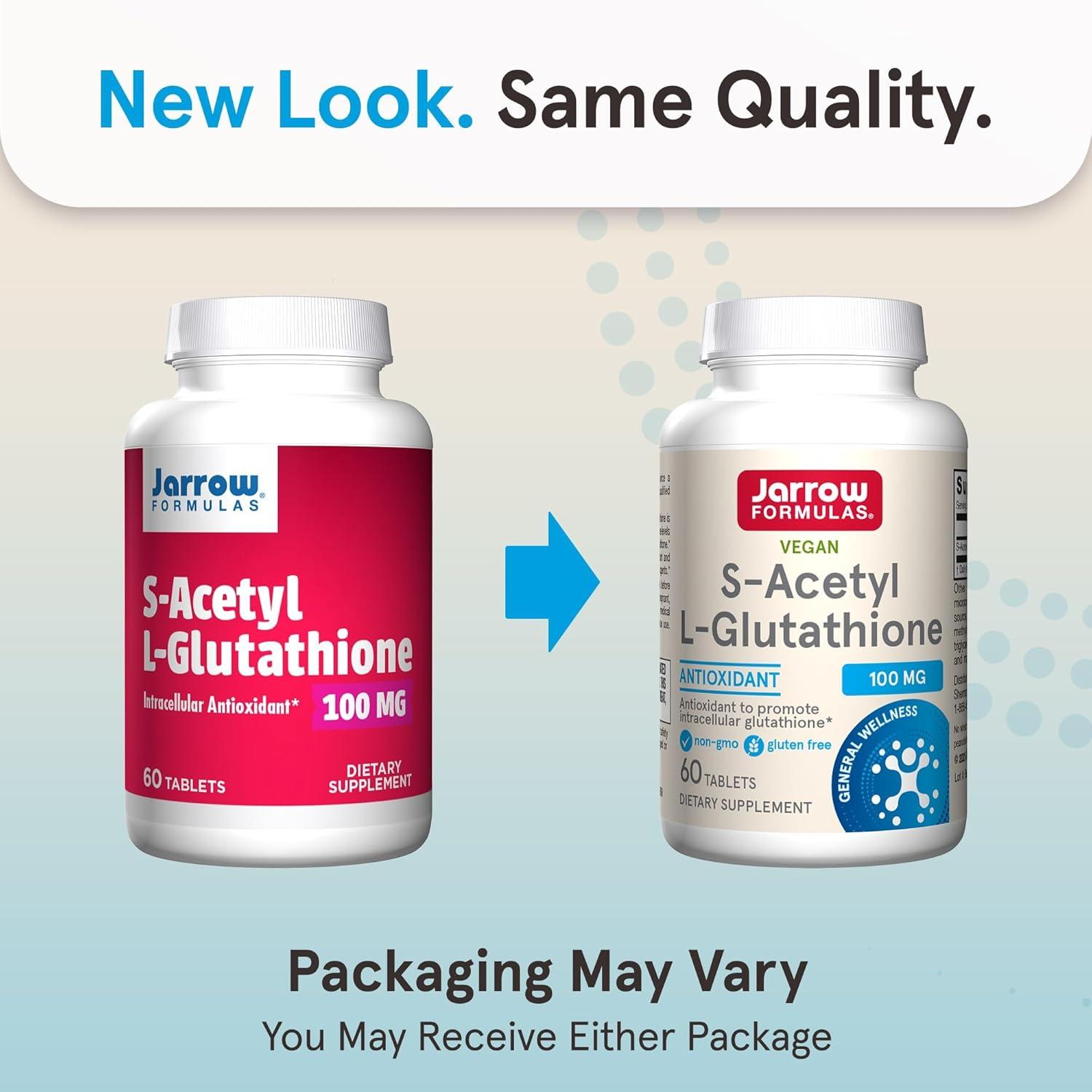 is glutathione skin whitening Jarrow Formulas S-Acetyl L-Glutathione 100 mg Tablets | 60 Count Dietary  Supplement for Antioxidant Support & Detoxification | Non-GMO & Gluten Free  | Buy Now with Express International Delivery