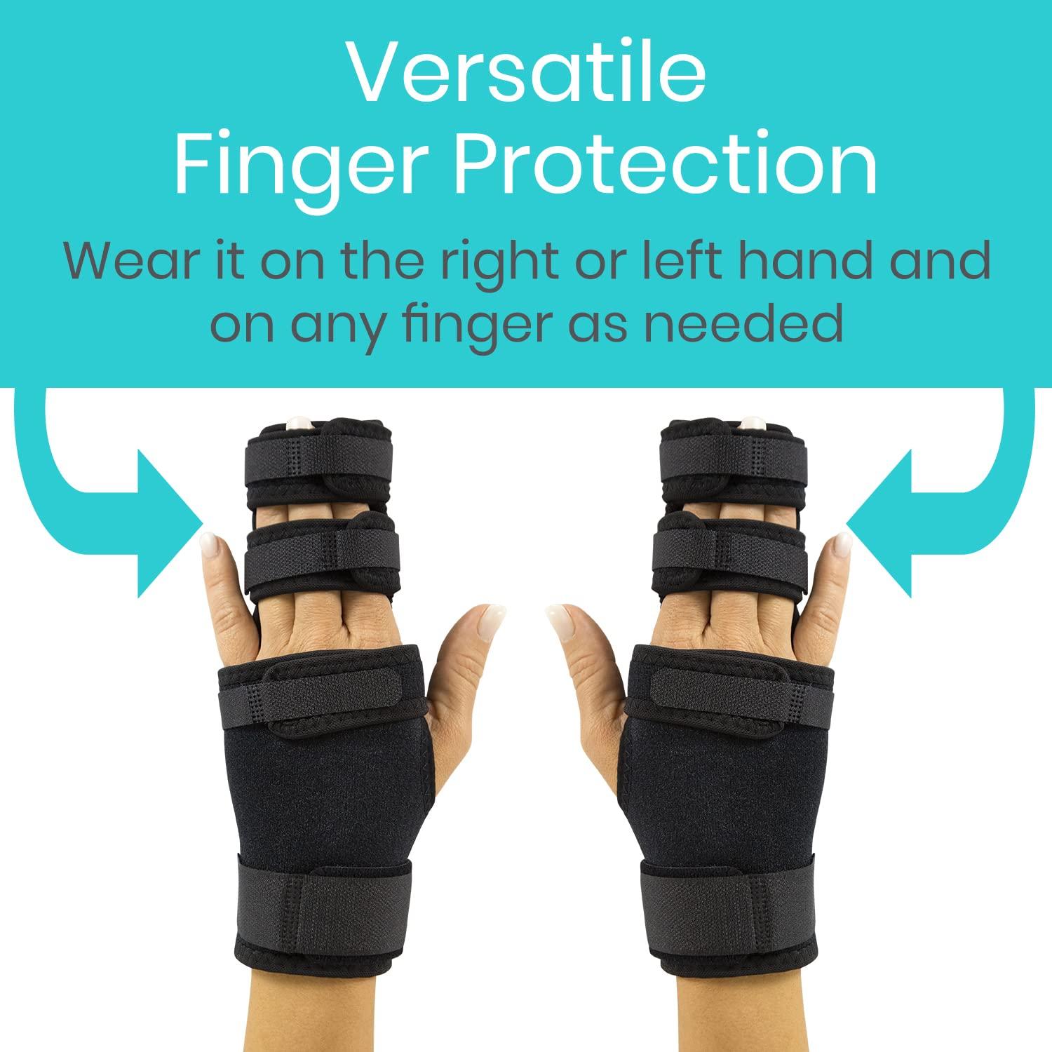Vive Trigger Finger Splint 2 Finger Brace for Middle, Index, Pinky