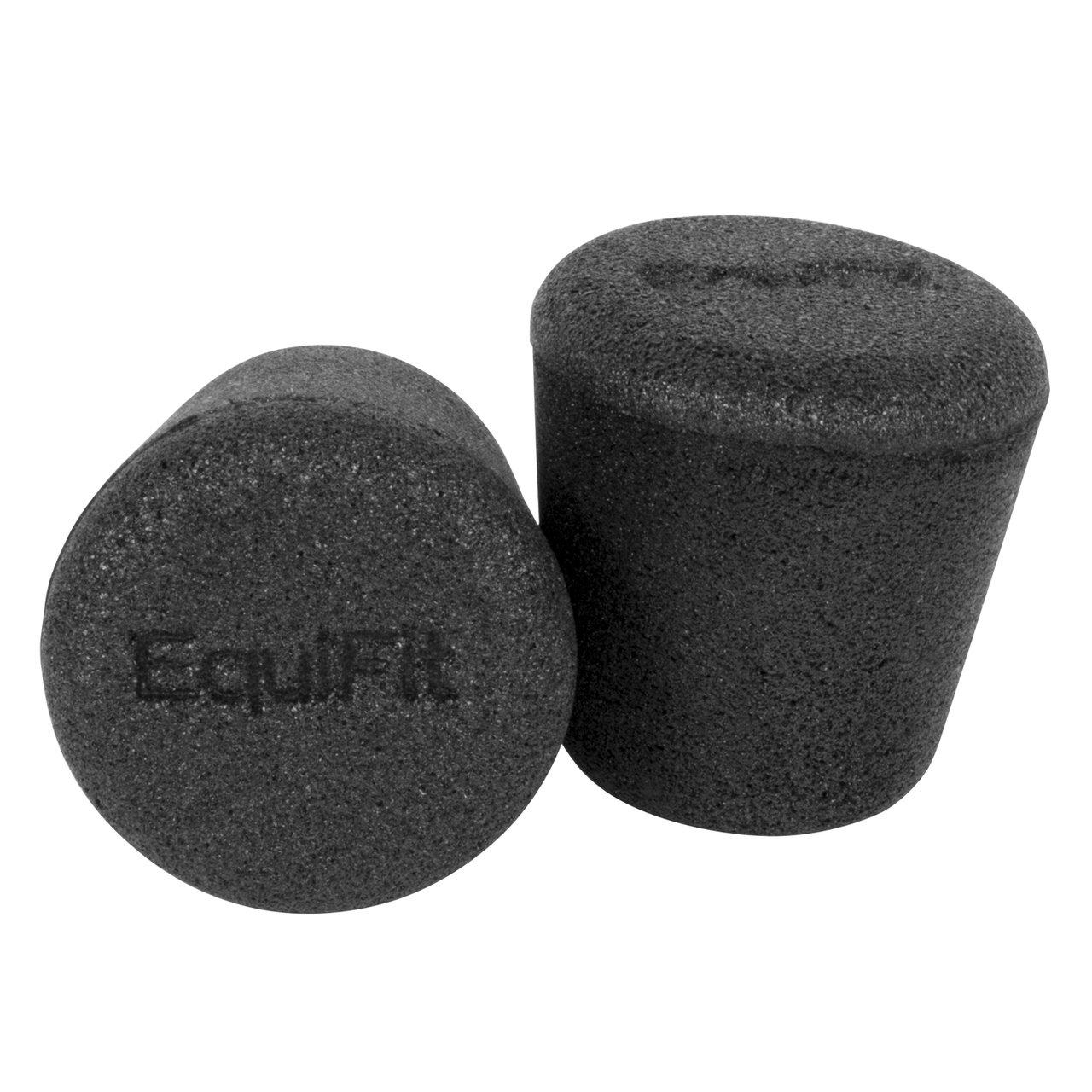 EquiFit Silent Fit Equine Ear Plugs for Horses Black 1 Pair