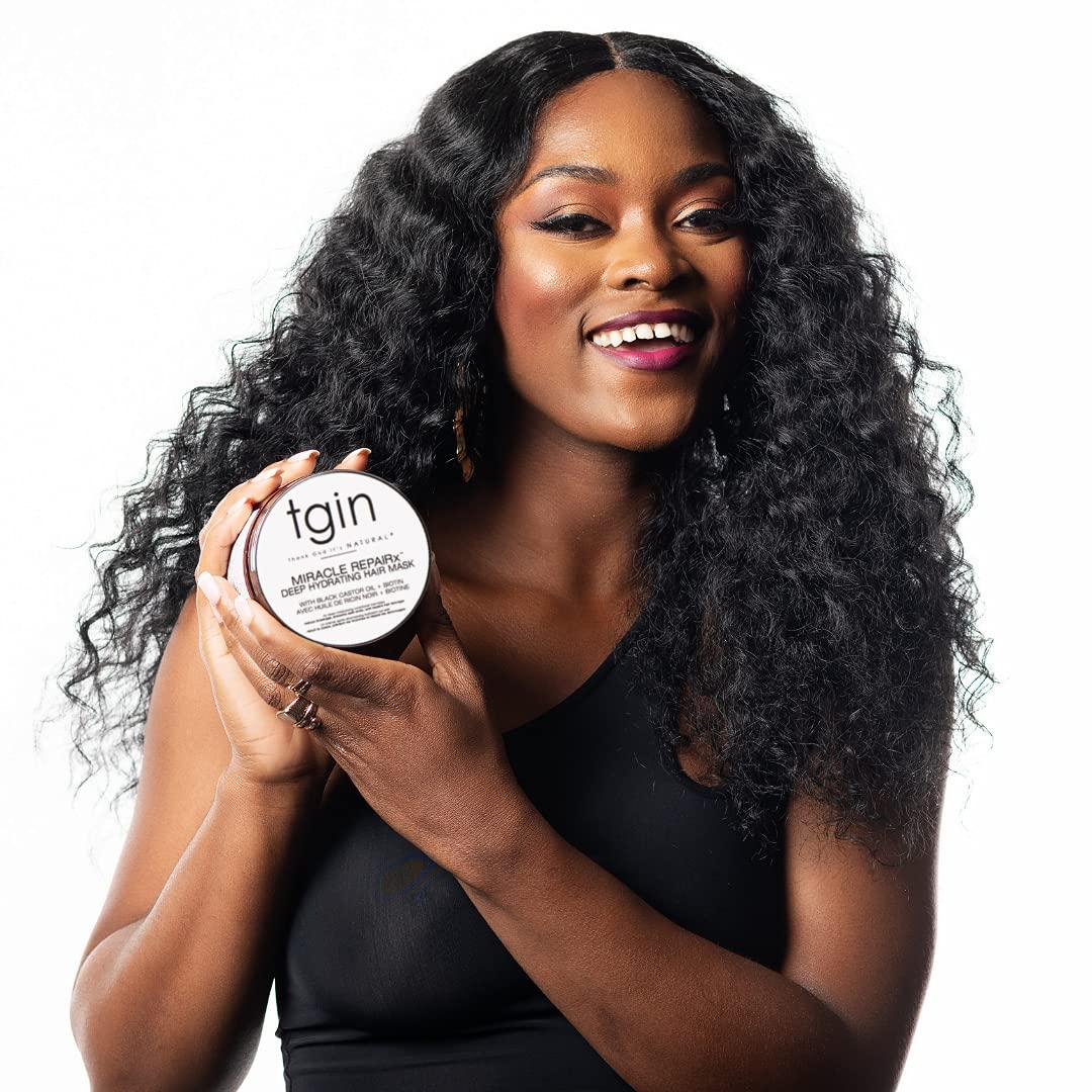 TGIN Miracle Repairx Deep Hydrating Hair Mask For Damaged, Dry, and