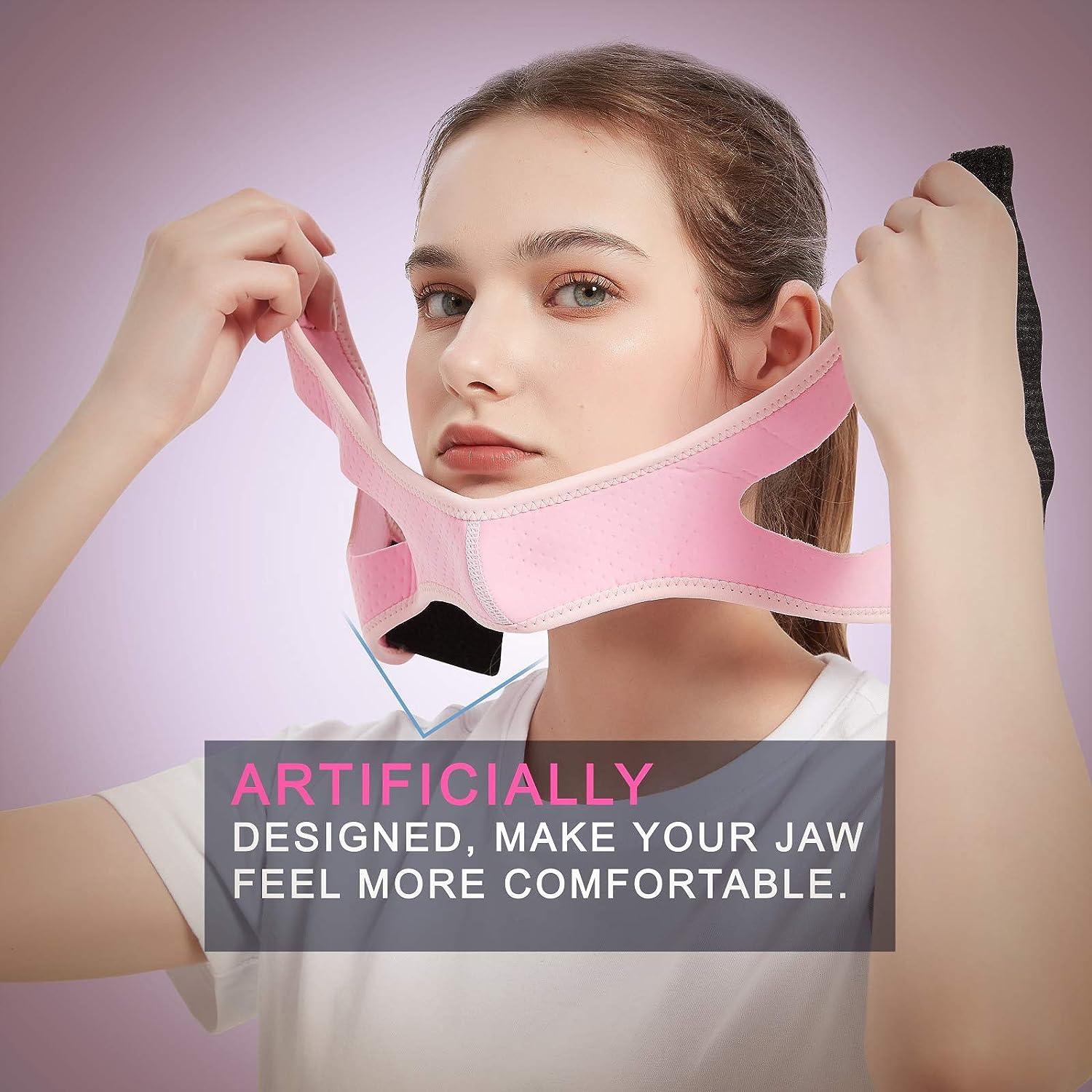 Anti Snoring Devices Adjustable Chin Strap for CPAP Users and Mouth Breathers Advanced