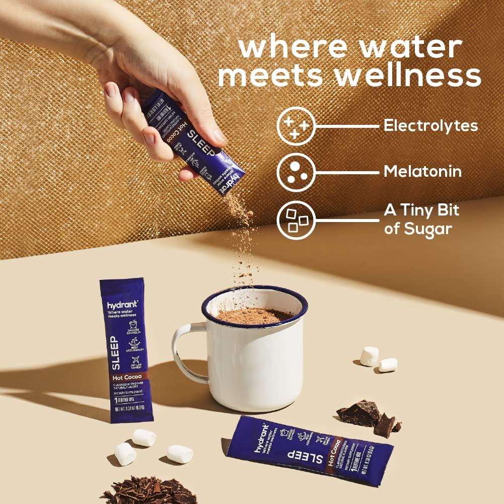 Hydrant Sleep Hydration Powder Rest and Recovery Drink Mix Fast