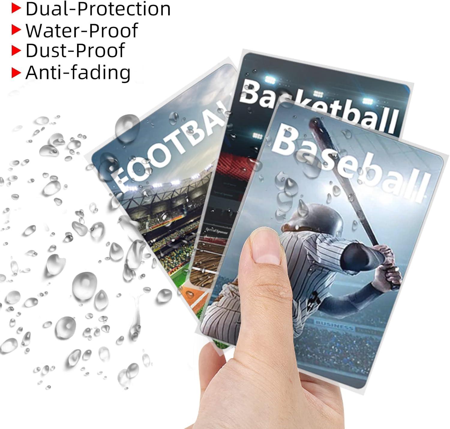 1200 Count Clear Card Sleeves Toploaders for Trading Cards - Ideal for MTG,  Football & Sports Cards | Buy Now with Express International Delivery |  GoSupps.com