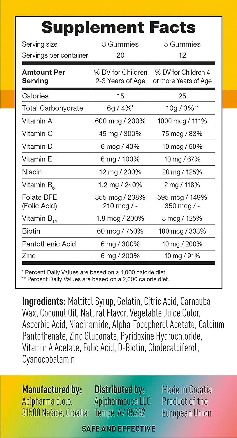 Multivitaminas Y Minerales – 25 Nutrientes Con Vitaminas A - View #11