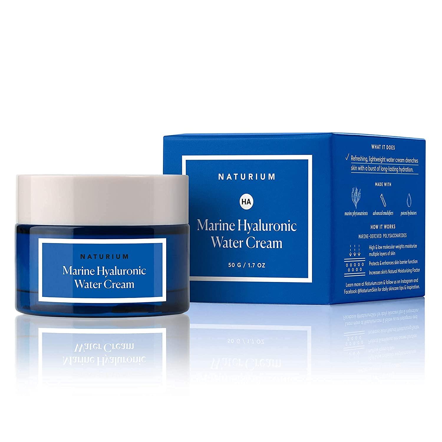 Marine Hyaluronic Acid Water Cream Skin Moisturizer 1.7 oz from
