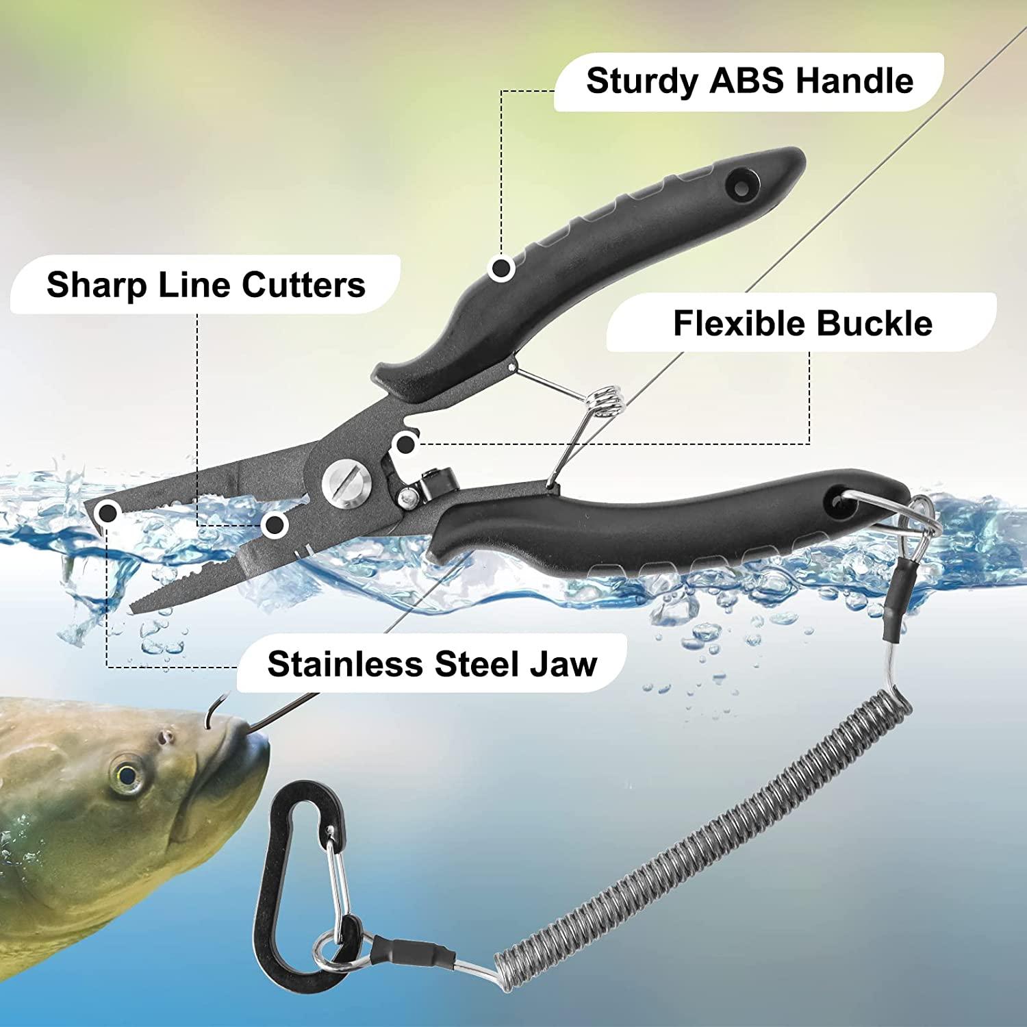 Fishing Pliers, Stainless Steel Fishing Tools, Multifunctional