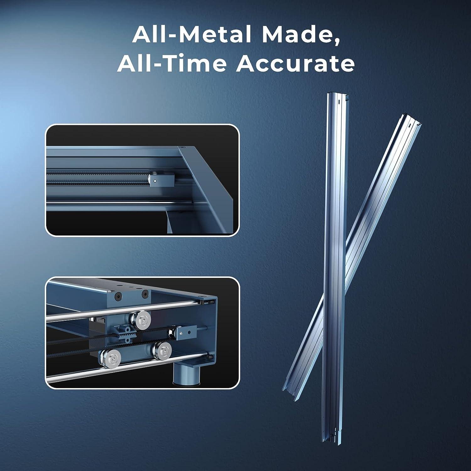 xTool D1 Pro 10W - Metal Grey - Silhouette-winkel.com
