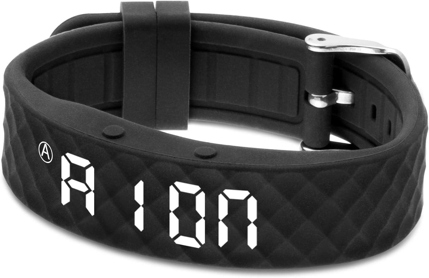TabTime Vibrating Alarm Reminder Watch Small (Black) Up to 10