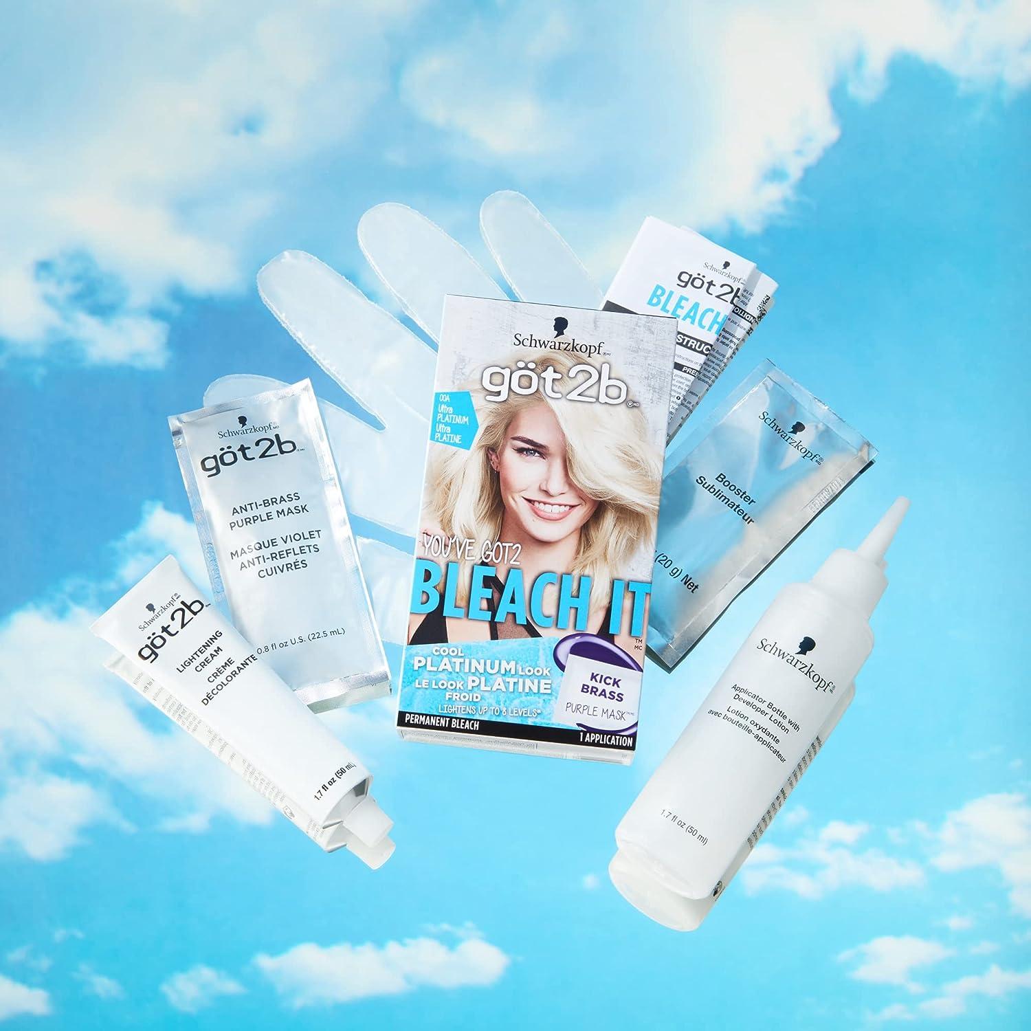 Got2b Bleach It Permanent Hair Color 00A Ultra Platinum