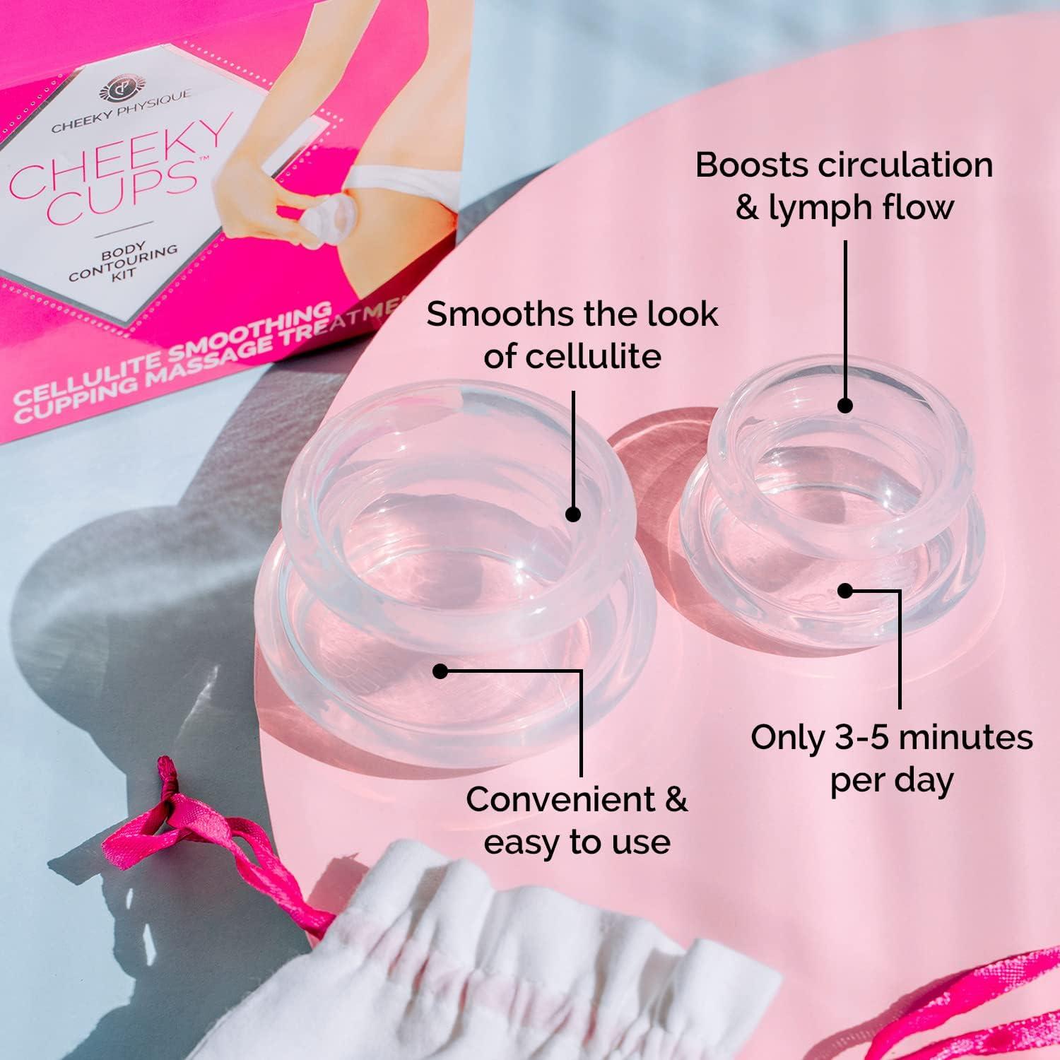 Cheeky Cups Cellulite Suction Cup Set - Anti Cellulite Cupping