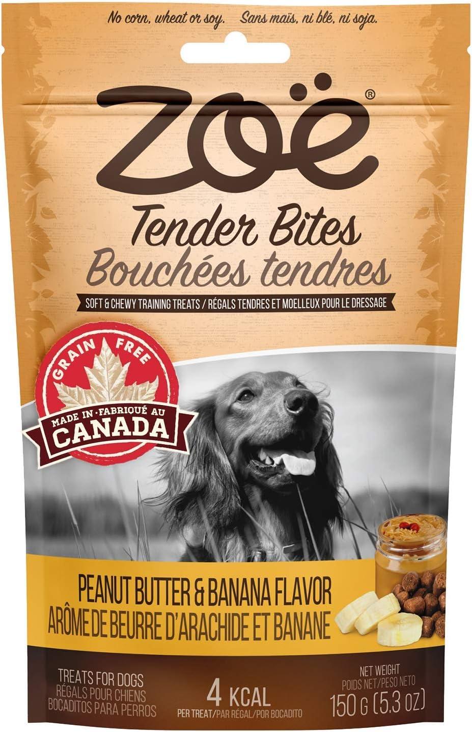 thumbnail image 2 of Zoe Better Than Rawhide Dog Chews - Peanut Butter Twists & BBQ Chicken Bones Bundle 2 of 9