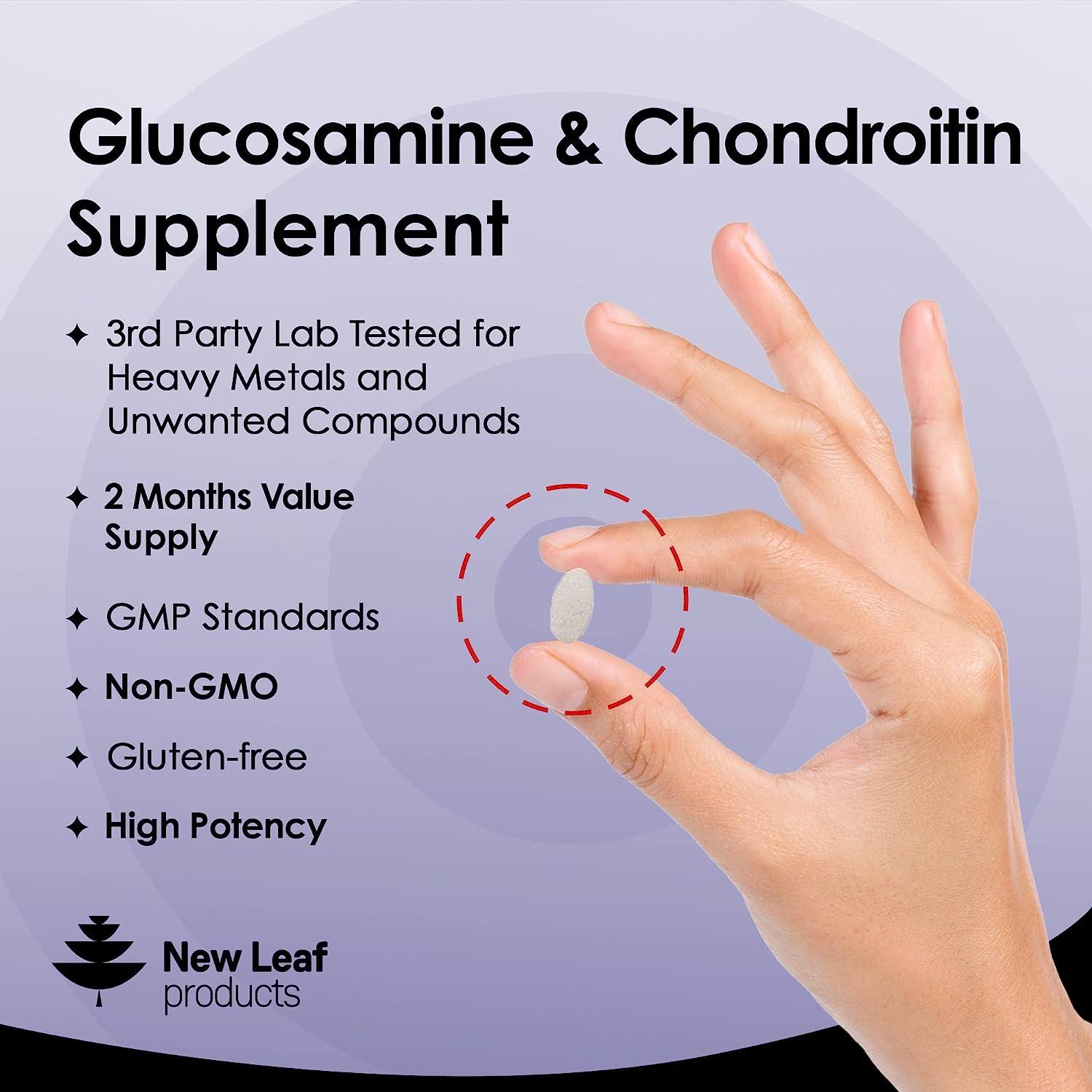 Glucosamine and Chondroitin MSM High Strength Extra Absorbency Enriched with Vitamin C