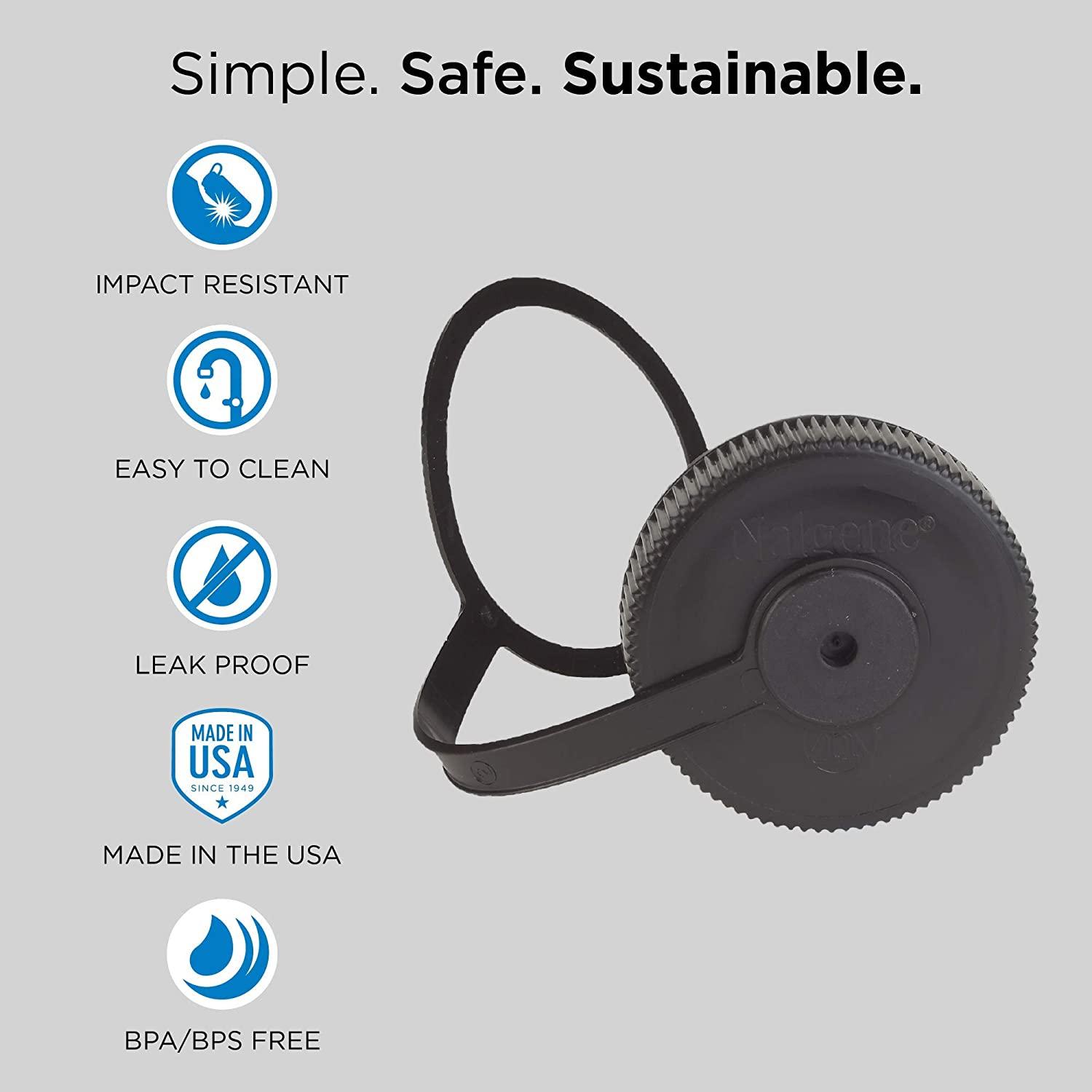 Nalgene Tritan Mouth BPAFree Water Bottle Lid 32oz Wide Mouth Pink