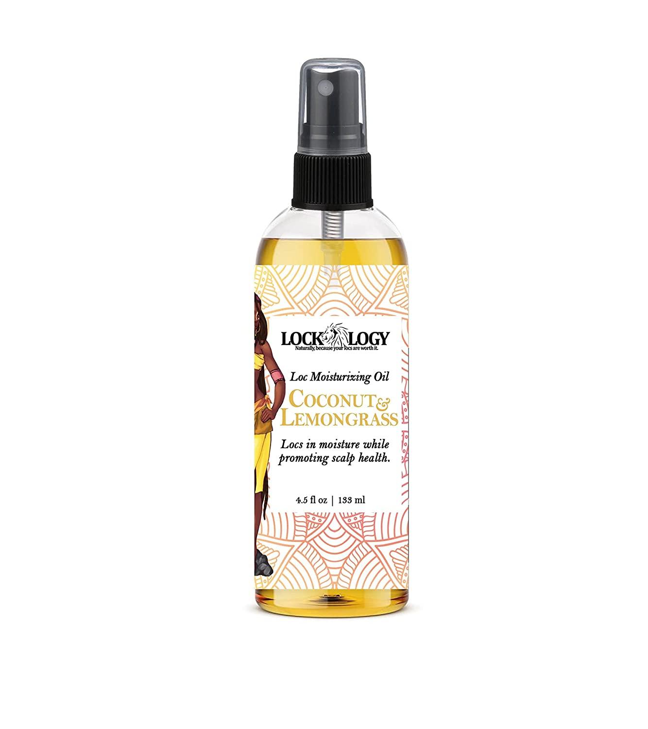 Loc Oil Loc Spray For Dreads All Natural Coconut Lemongrass Loc