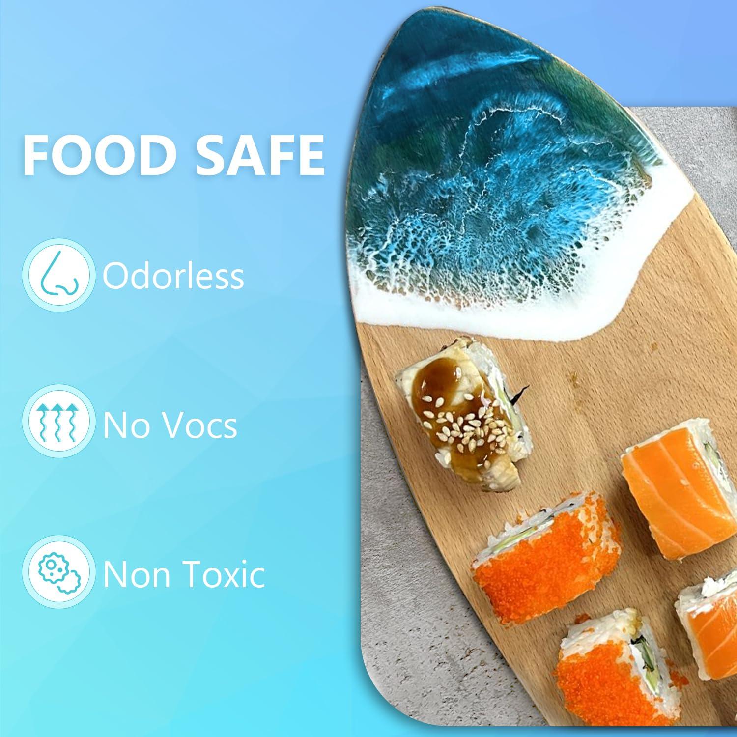 Is Epoxy Resin Food Safe for Cutting Boards, Tumblers or River
