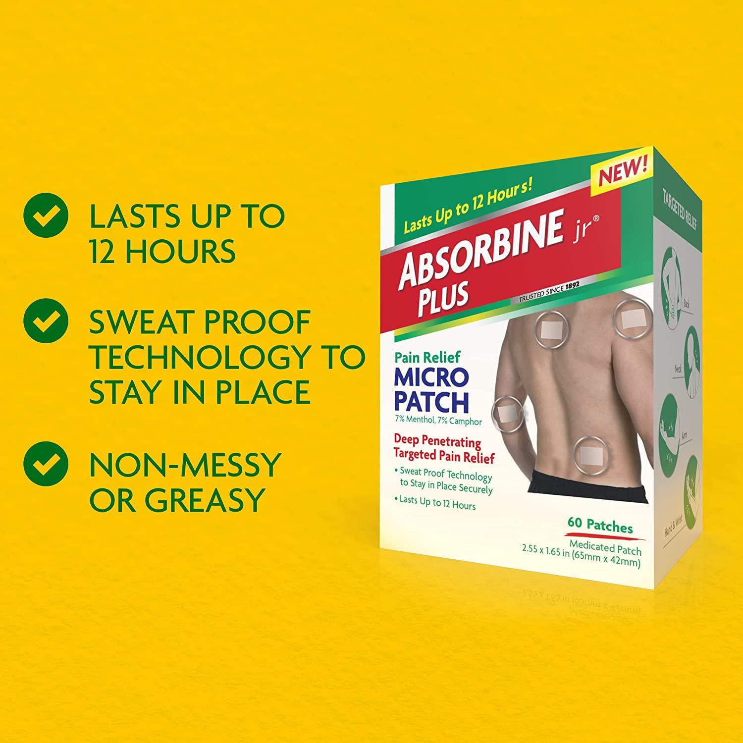 ABSORBINE JR. Micro Back, Arthritis, Neck, Foot, and Shoulder Pain