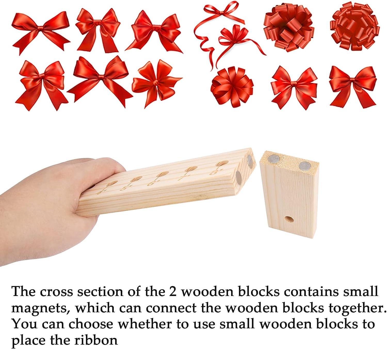 Durable Wooden DIY Bow Maker Tool For Ribbon Party Decorations