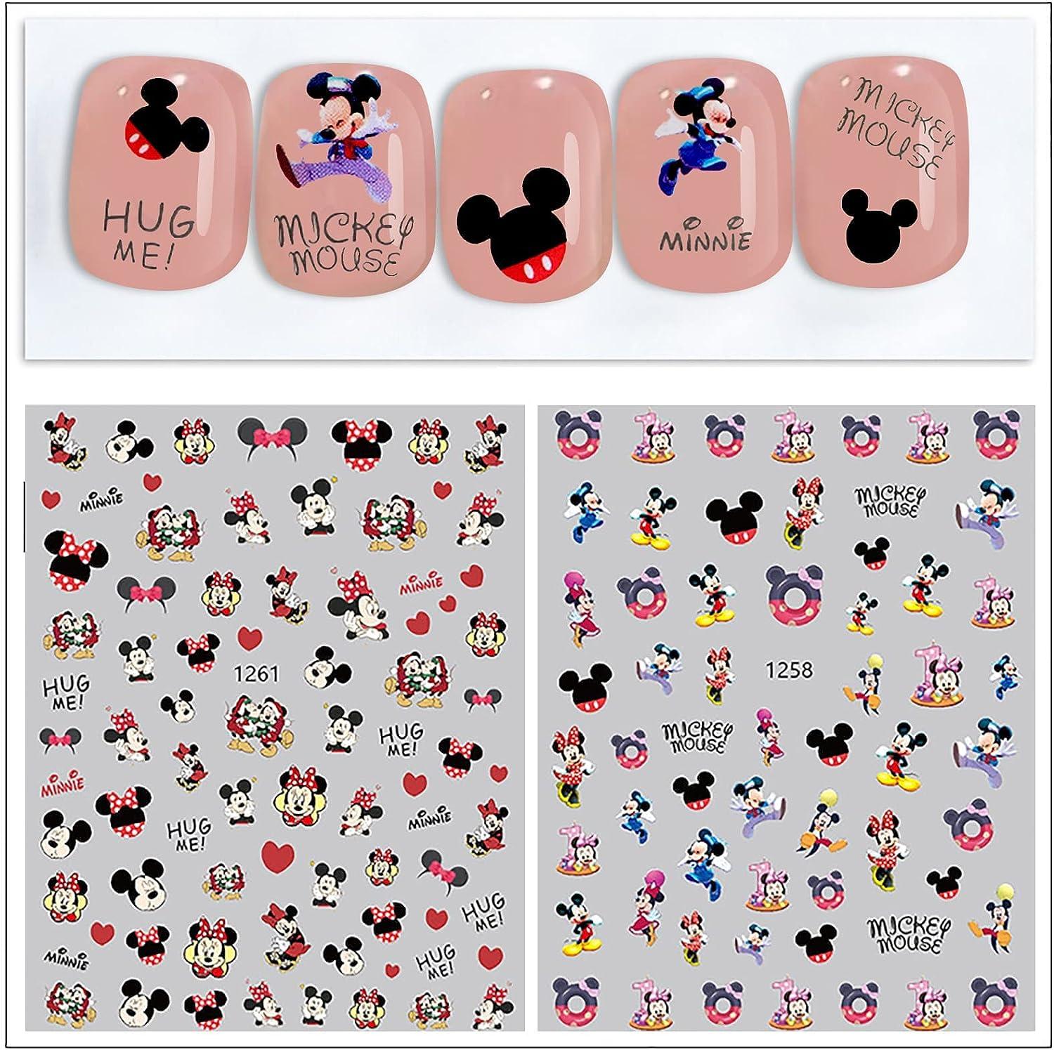 Nail Stickers Cartoon Minnie Mouse Mickey SHE-072