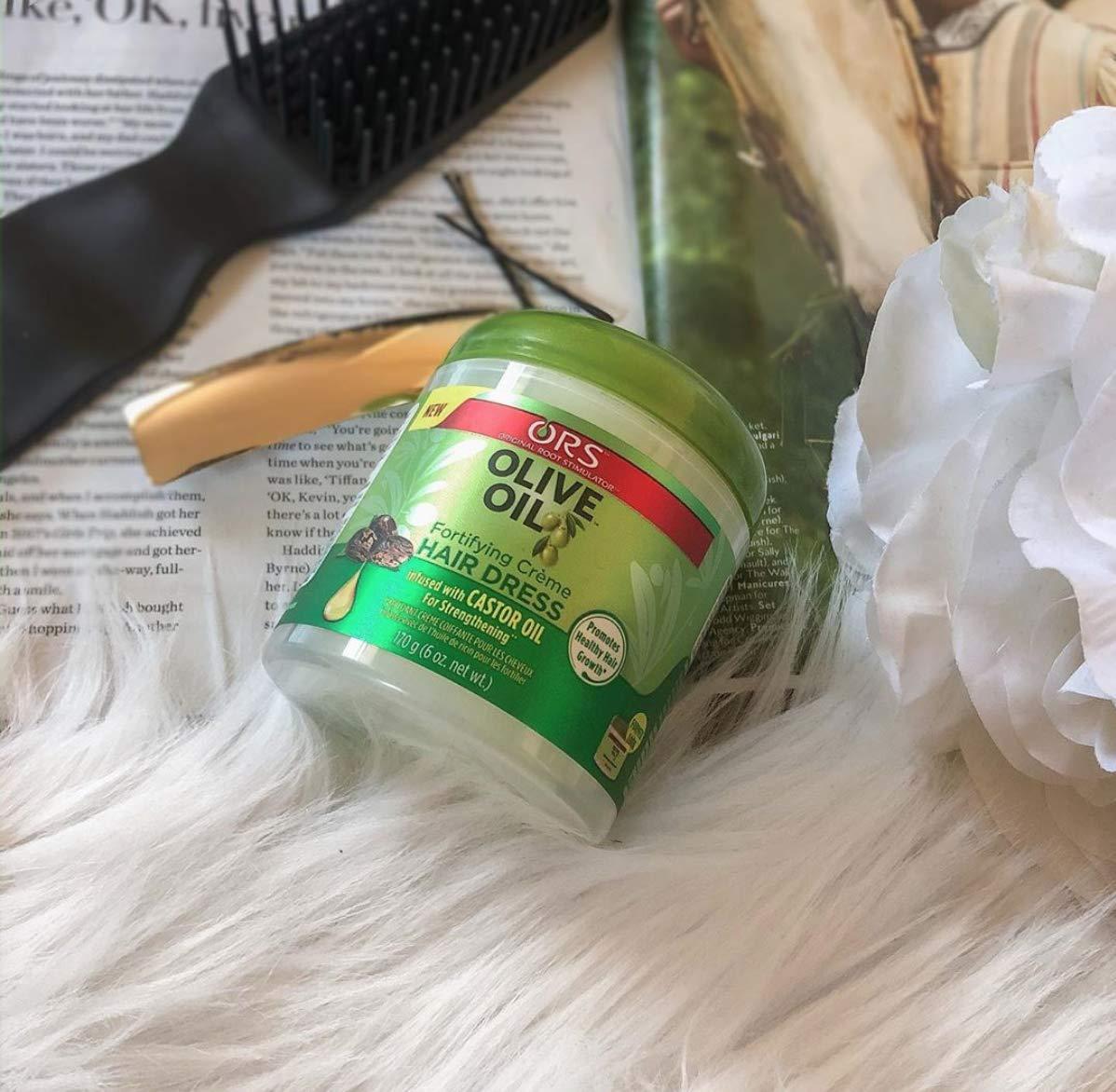ORS Olive Oil Fortifying Creme Hair Dress 6oz (Pack of 2) - Nourishing Hair  Treatment | Buy Now with Express International Delivery | GoSupps.com
