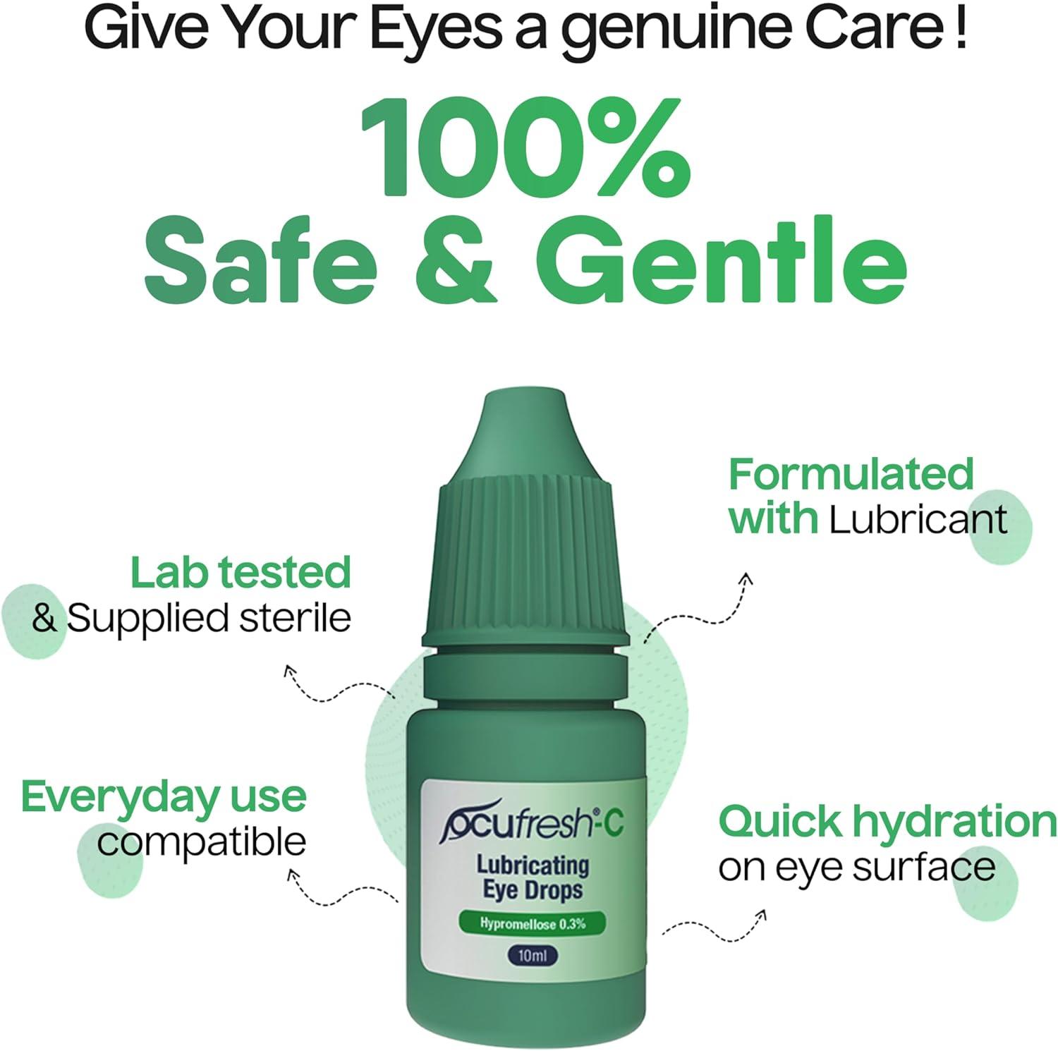 Ocufresh Contact Lens Soothing & Lubricating Eye Drops Advanced
