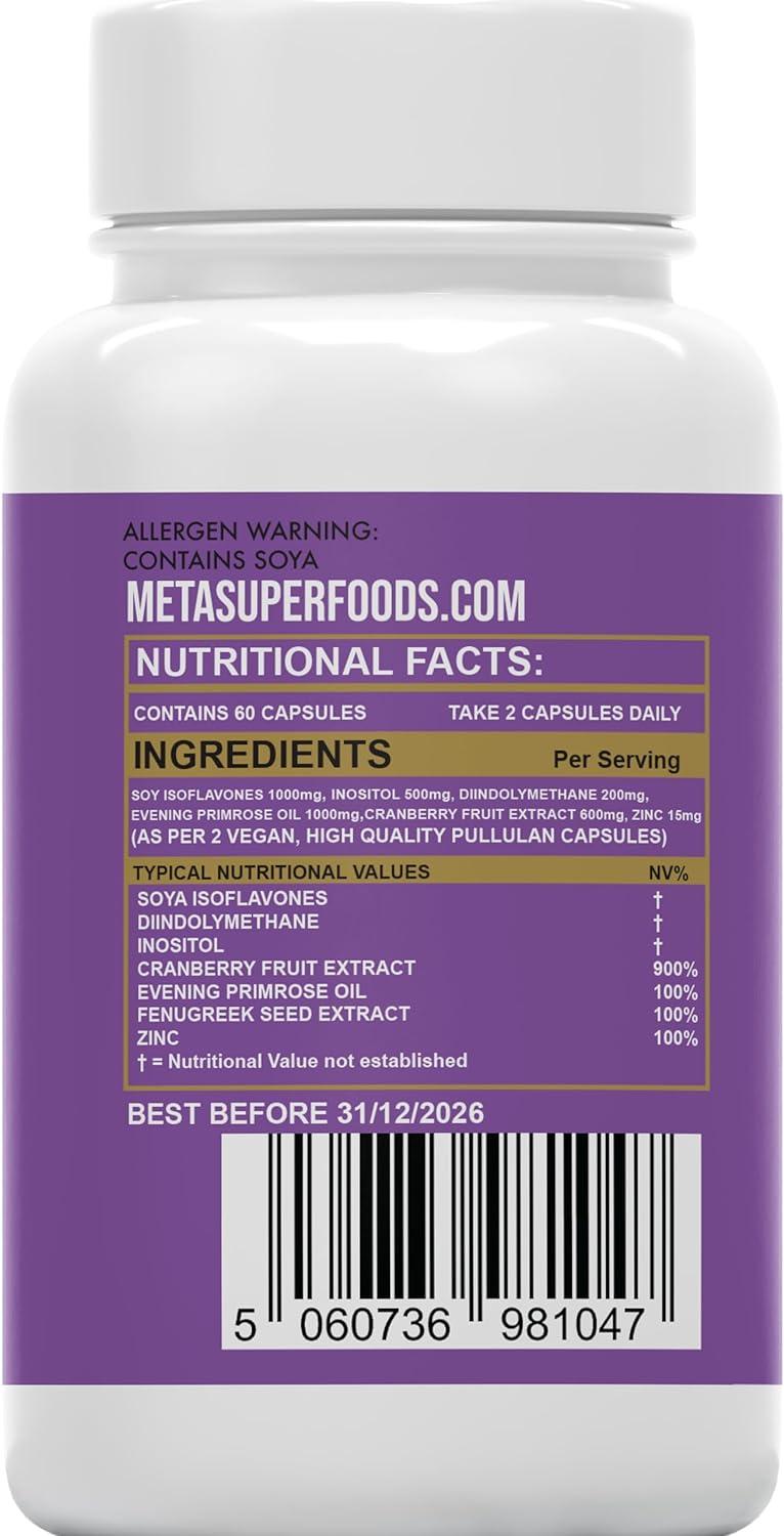 Inositol Max Soy Isoflavones 10 000 milligrams Diindolymethane DIM