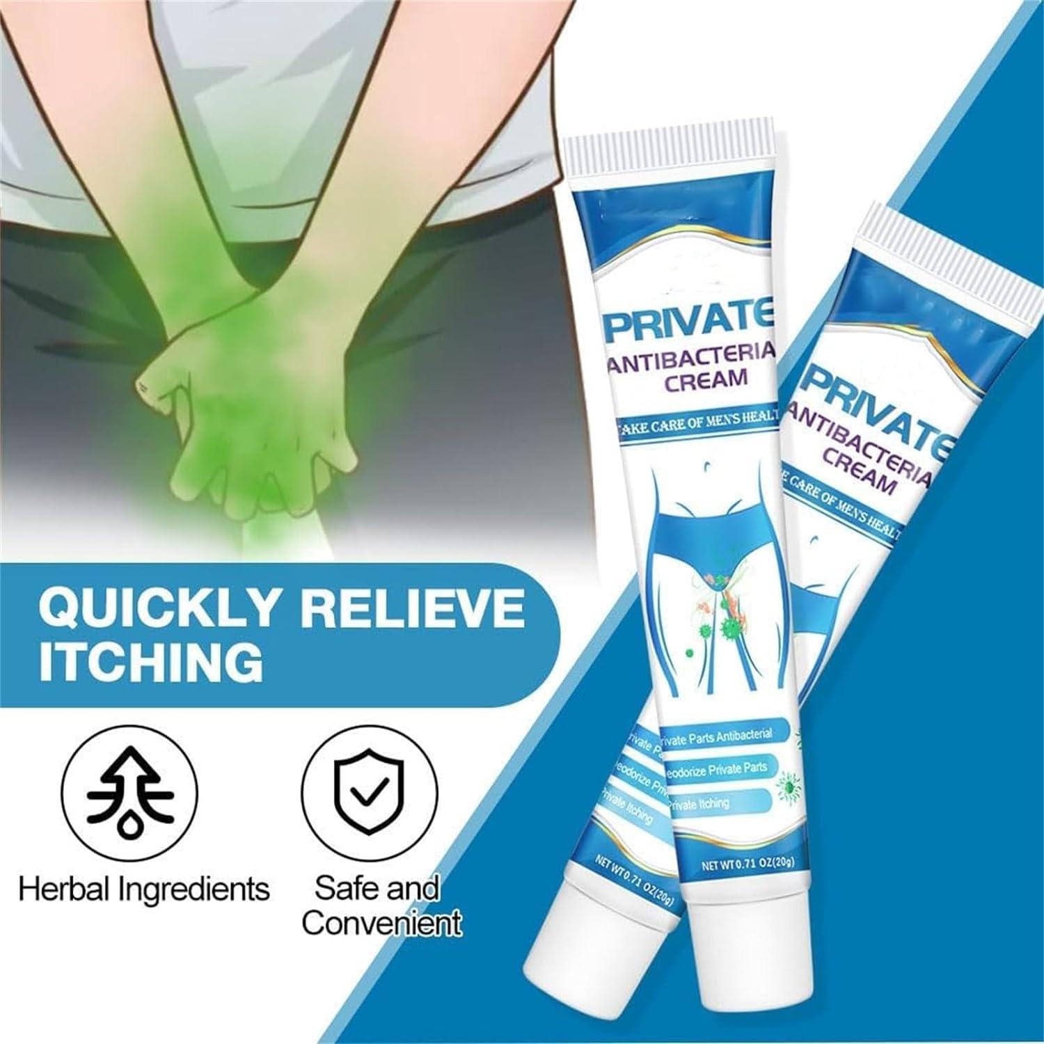 DermXpert Jock Itch Treatment Cream Mens Private Part Itching Cream
