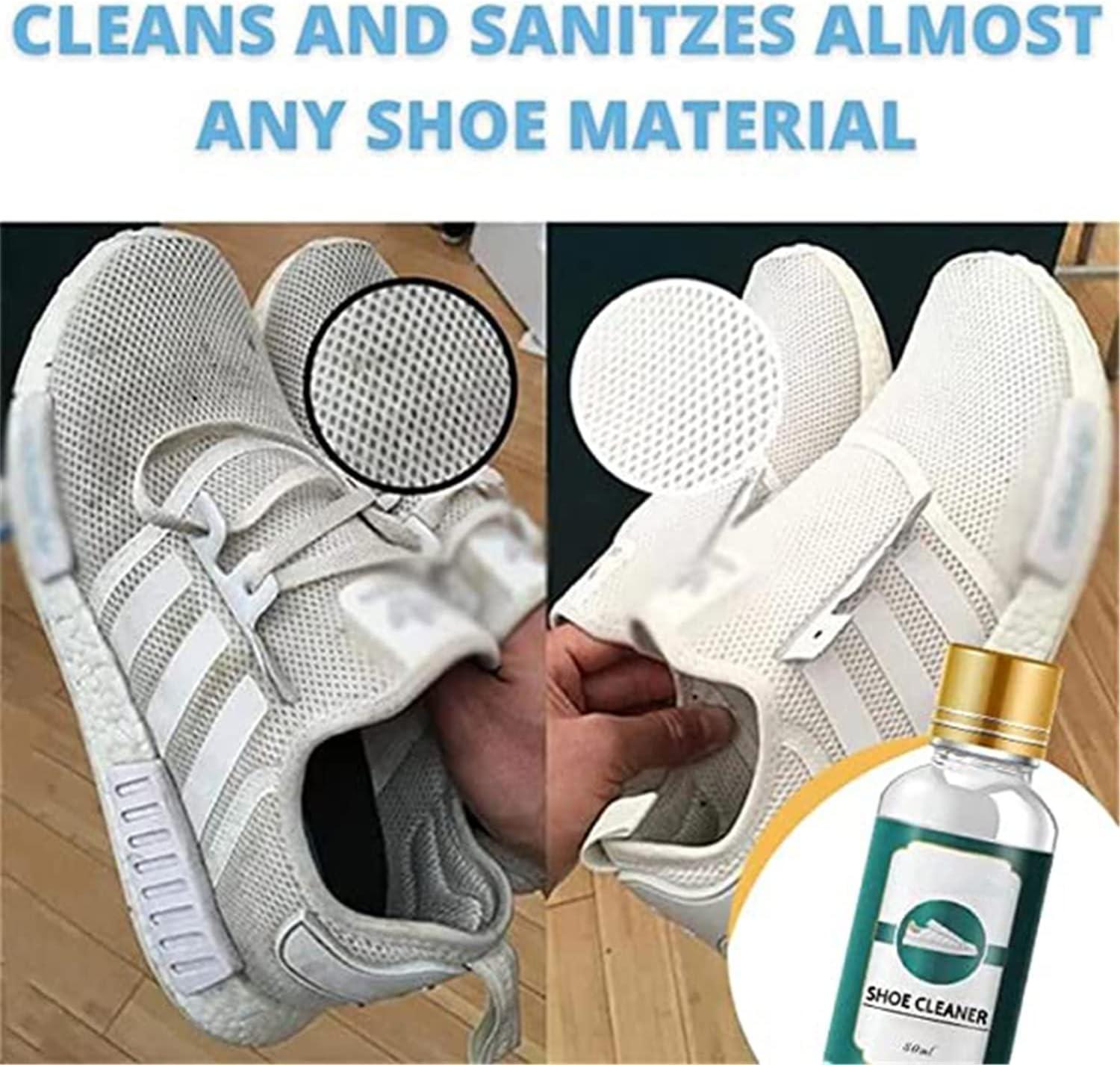 Gochicgolden Shoes Whitening Cleaner,Gothic Golden Shoes Whitening  Cleaner,Multifunctional Leather/Shoes/Handbag Cleaner, Shoe Cleaning Kit  for Sneakers (1pcs)