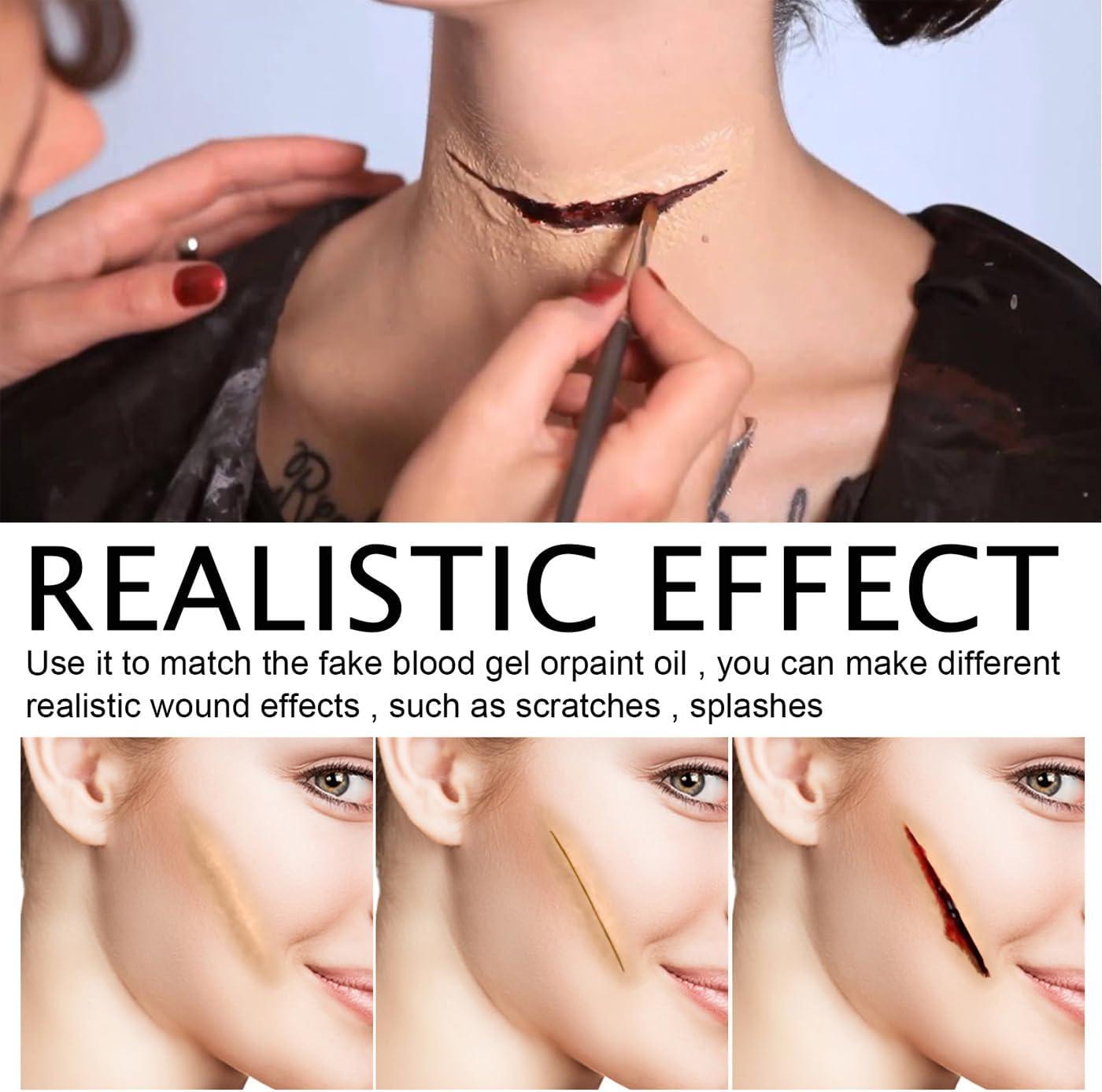 Halloween Special Effects SFX Makeup Kit Fake Wound Molding Modeling