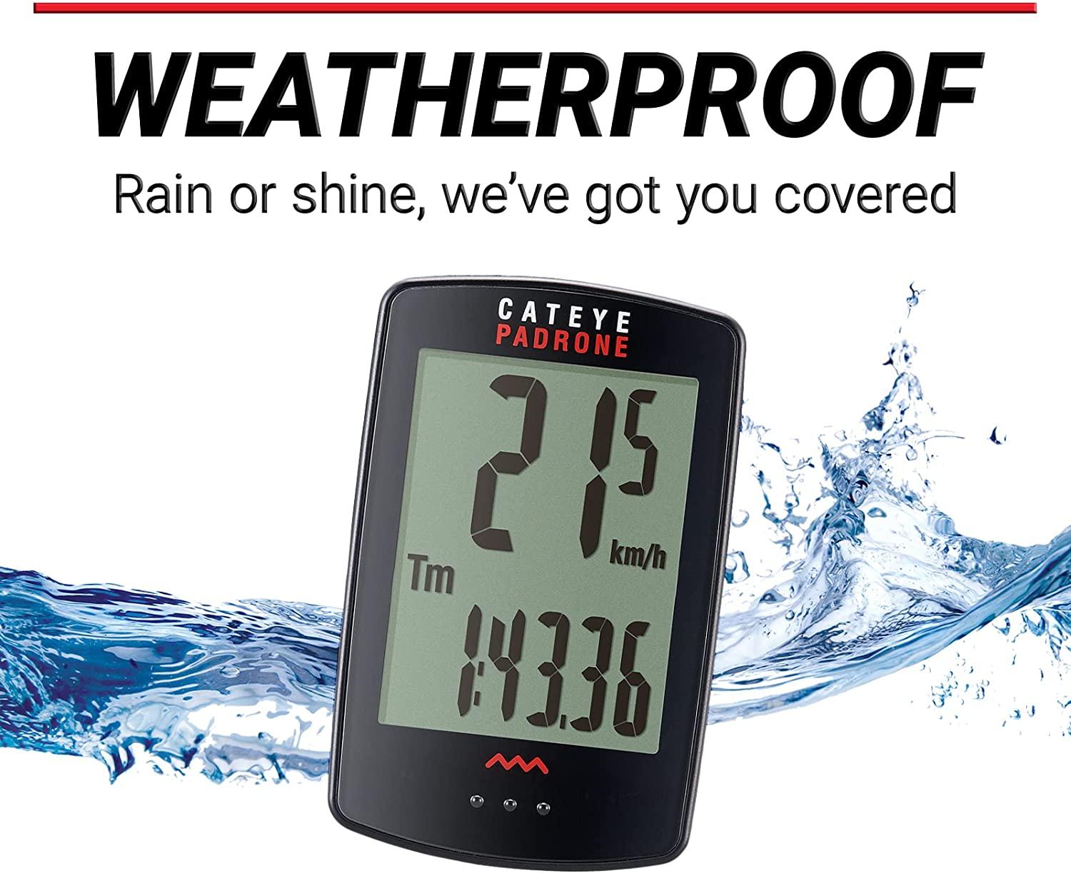 CAT EYE Padrone Wireless Bike Computer Black