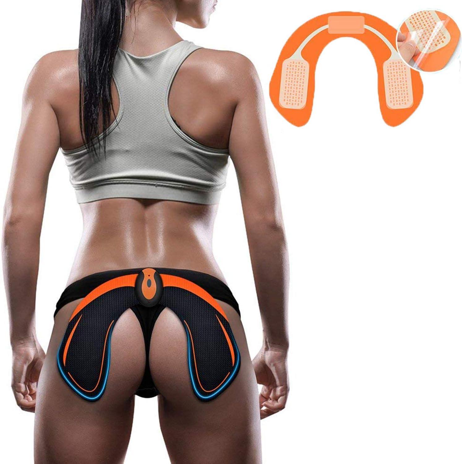 12 Pcs Gel Pads Replacements for EMS ABS Hips Trainer Butt Muscle