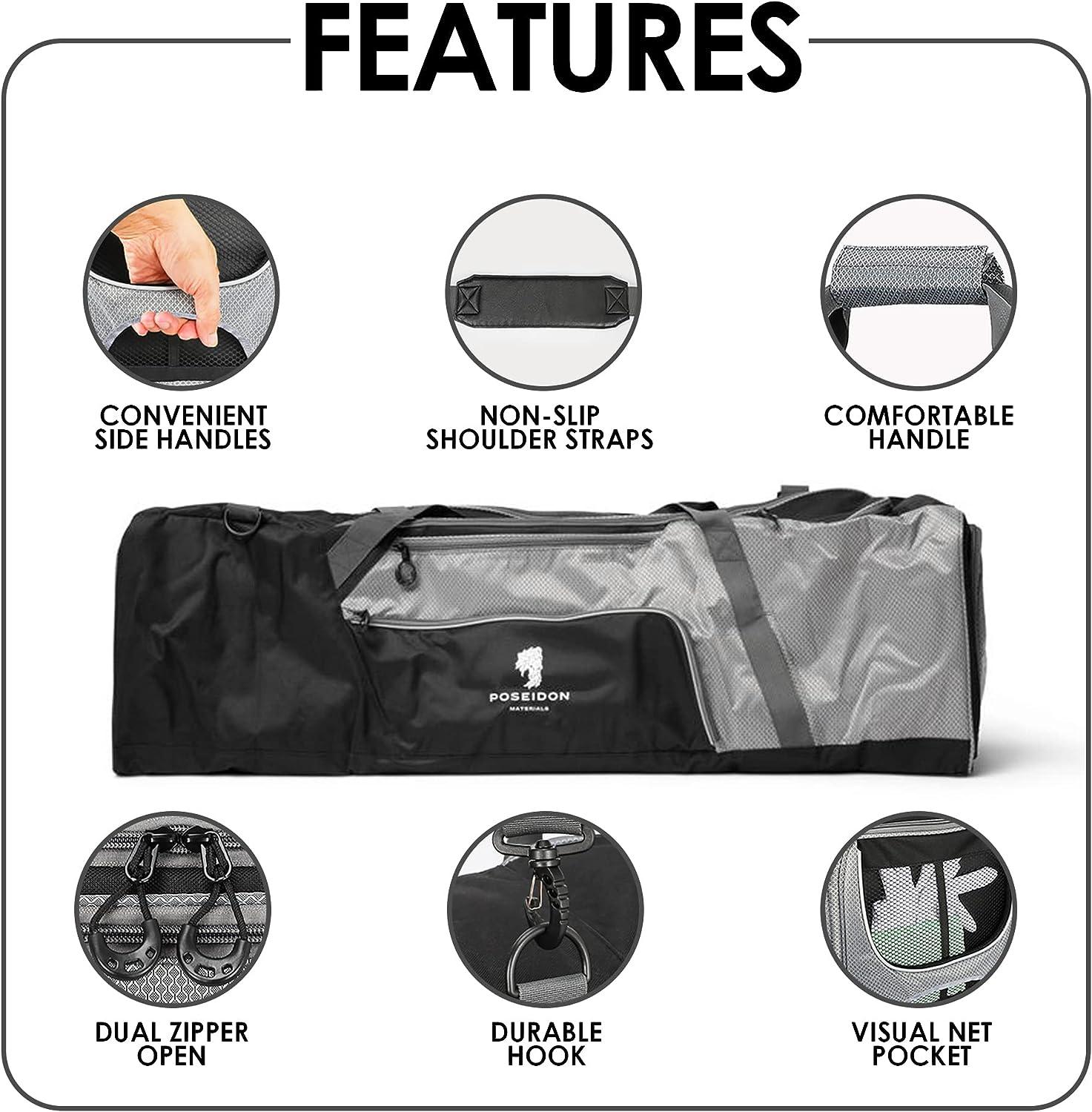 Lacrosse Bag, Portable Storage for Players and Coaches, Waterproof