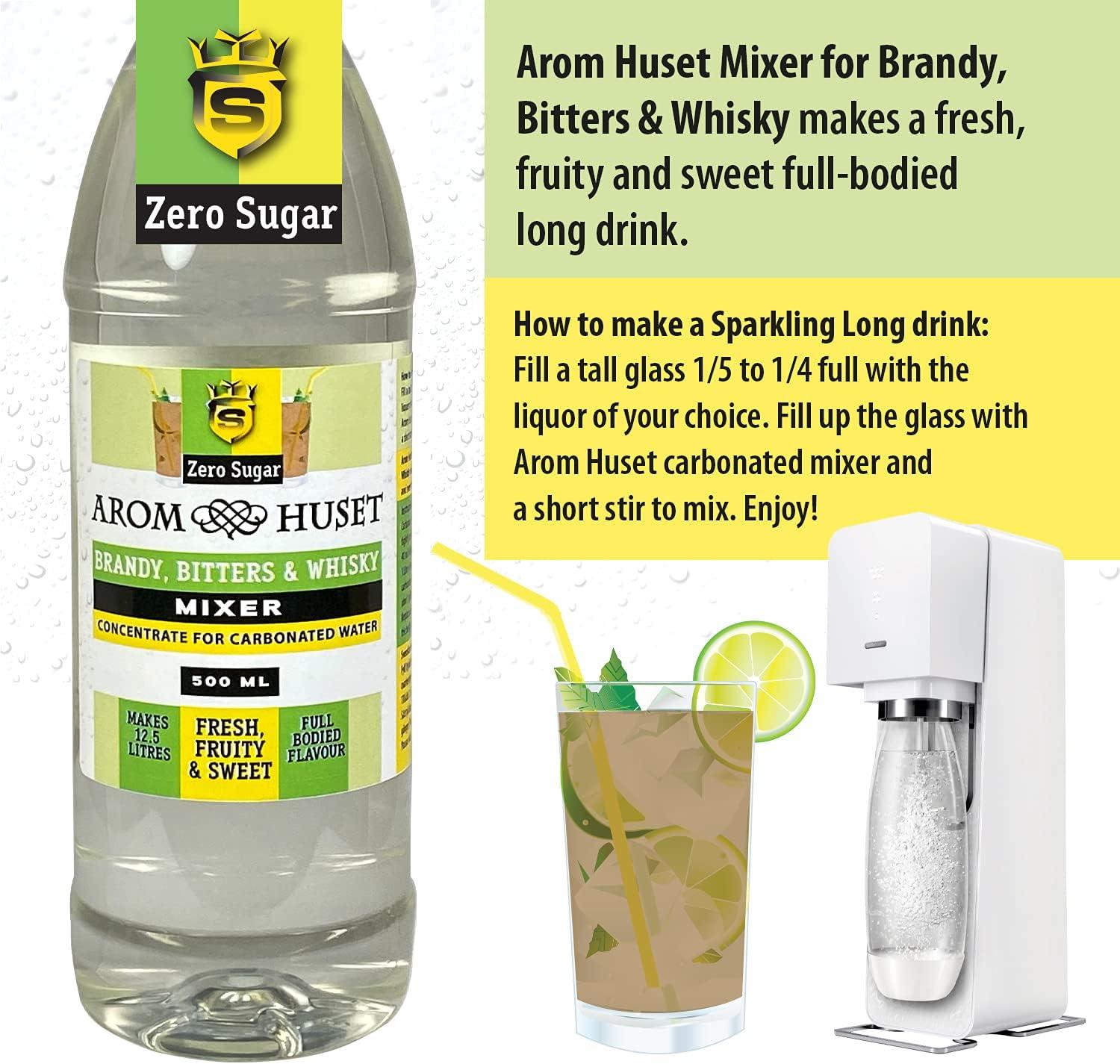 Arom Huset Drink Mixer for Brandy Bitters & Whisky Makes a Fresh Fruity