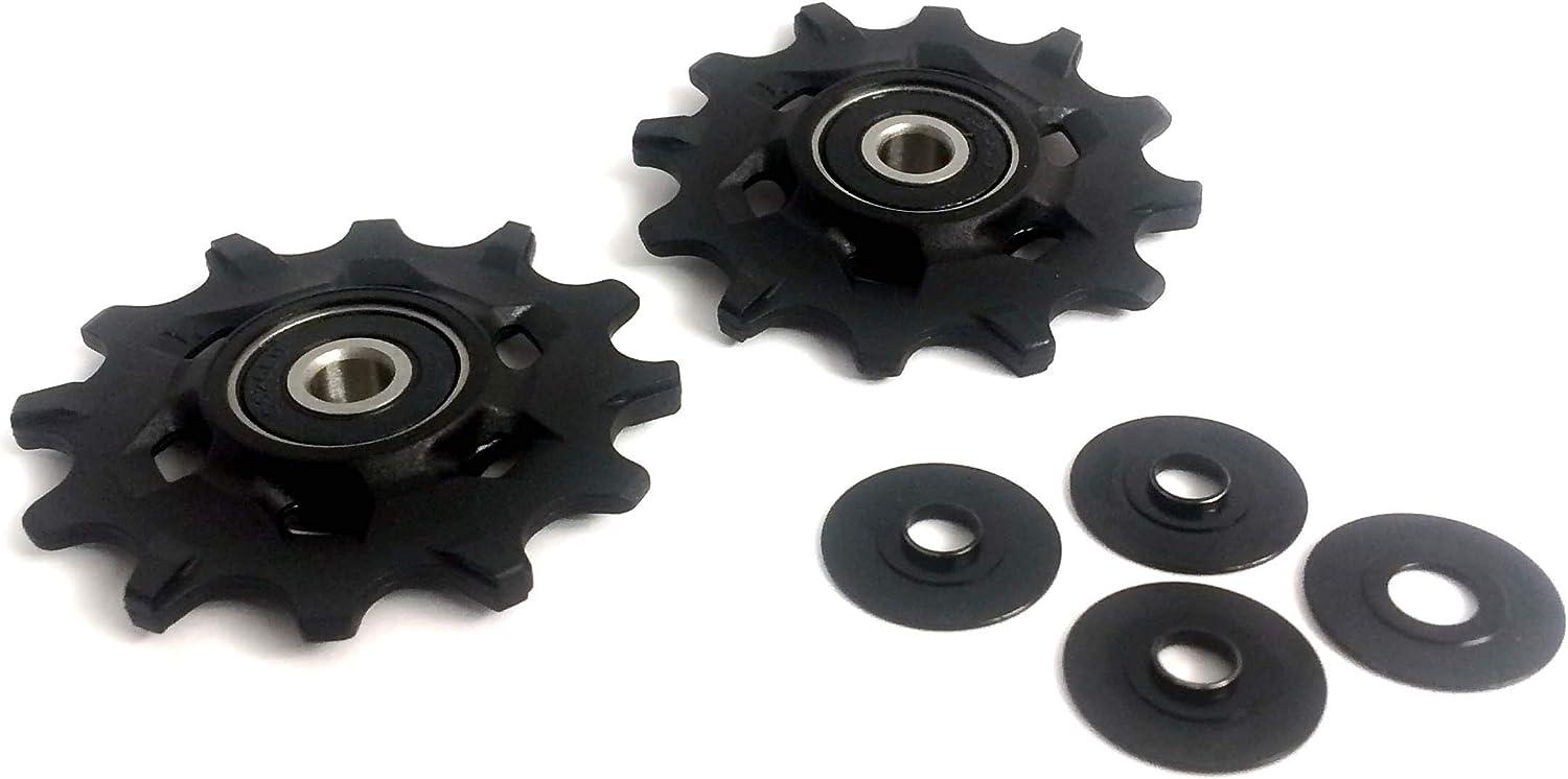 SRAM Jockey Wheel Set (XSync) for X01/X01DH Rear Derailleur (1 Pair), 11.7518.032.000